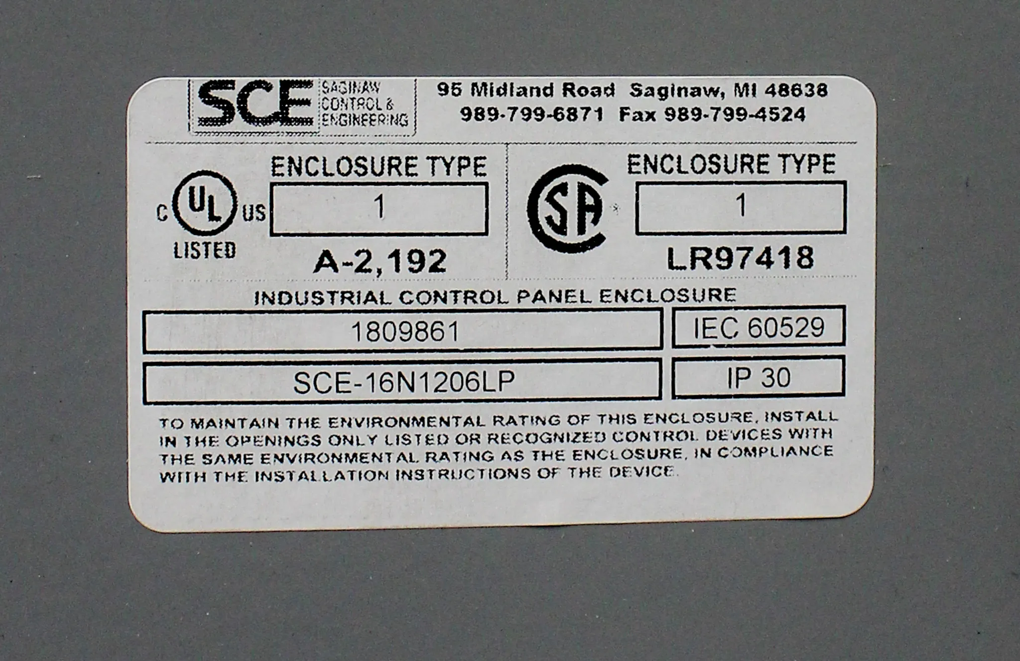 In-Line Paradigm Labeling 700 Stand Wrap and Minarik/Bison DC GearMotor P/N 507-01-303