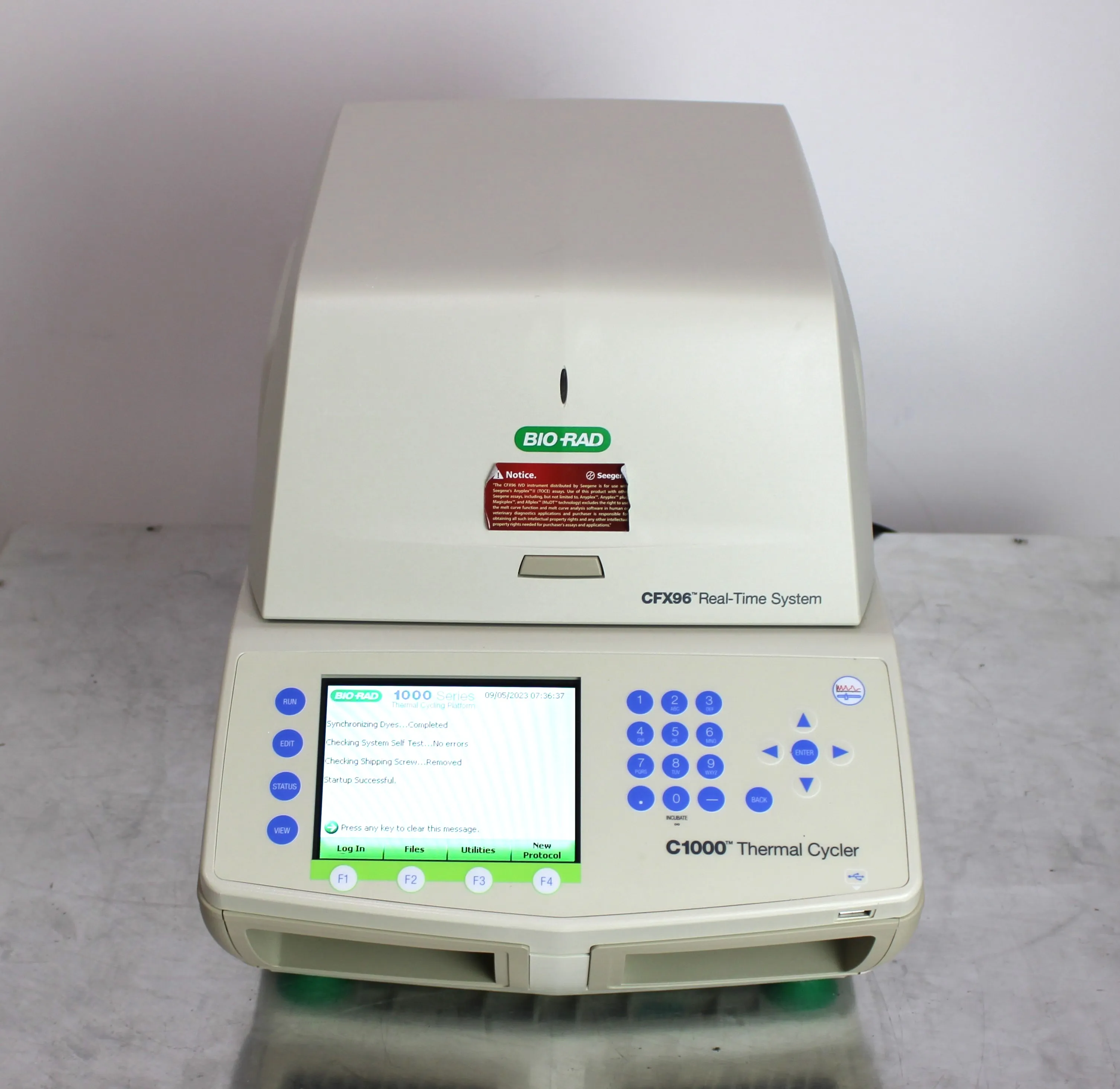 Bio-Rad C1000 Dx Thermal Cycler 1841000-IVD with CFX96 Dx ORM 1845097-IVD