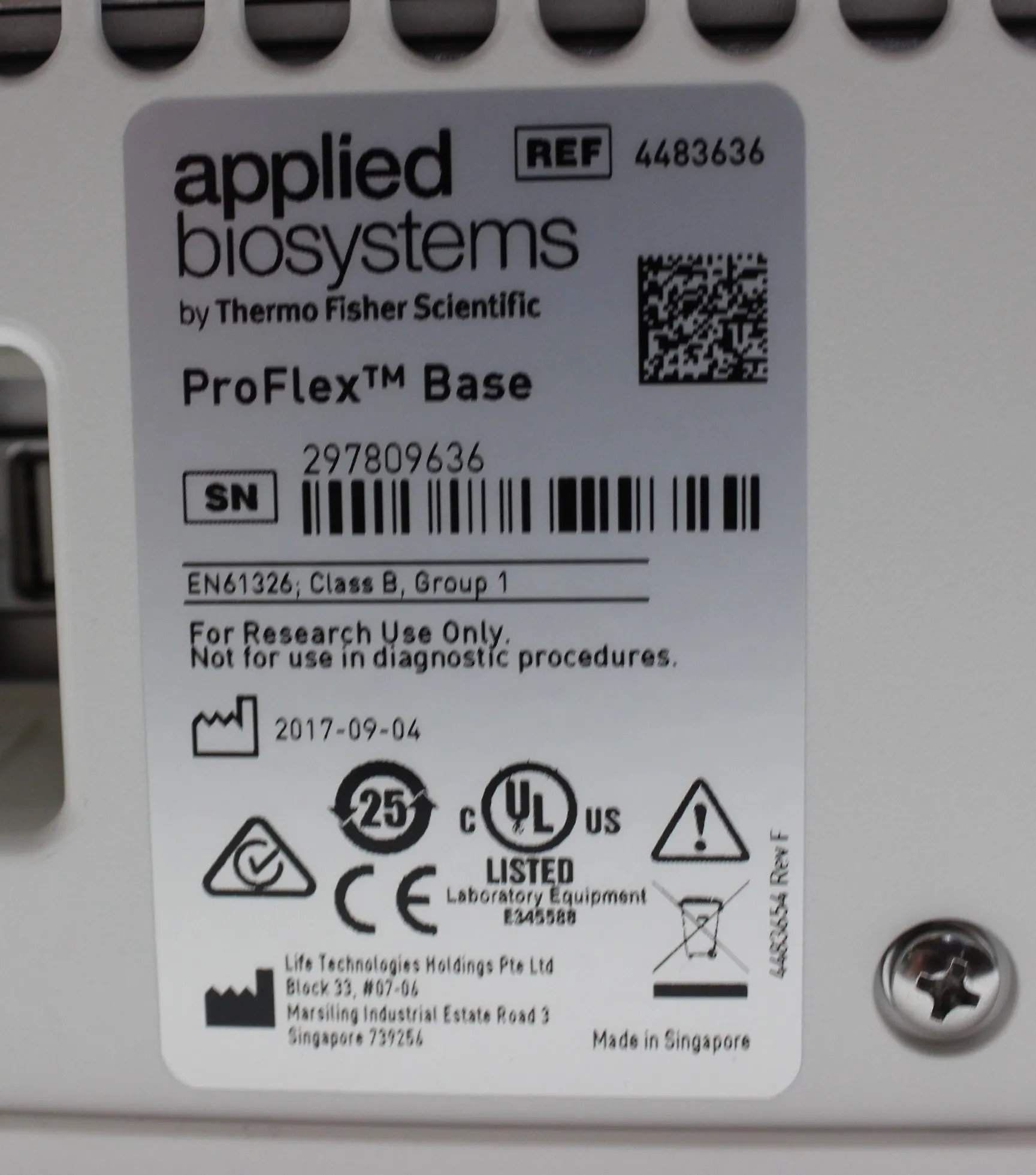 Applied Biosystems ProFlex 2 x 384-well PCR System