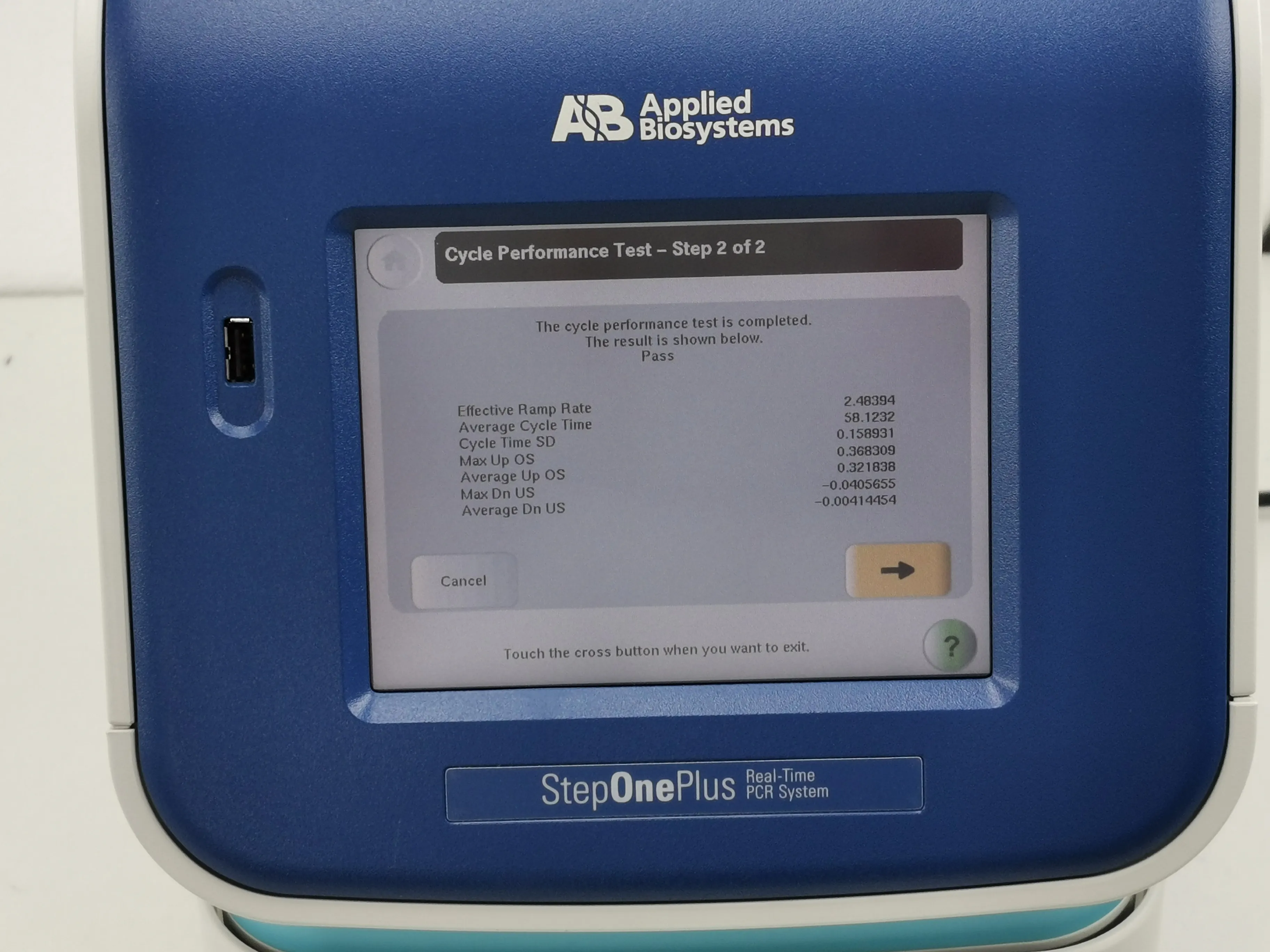 Used Applied Biosystems StepOne Plus Real-Time PCR System with Class 4 - As-Is Condition