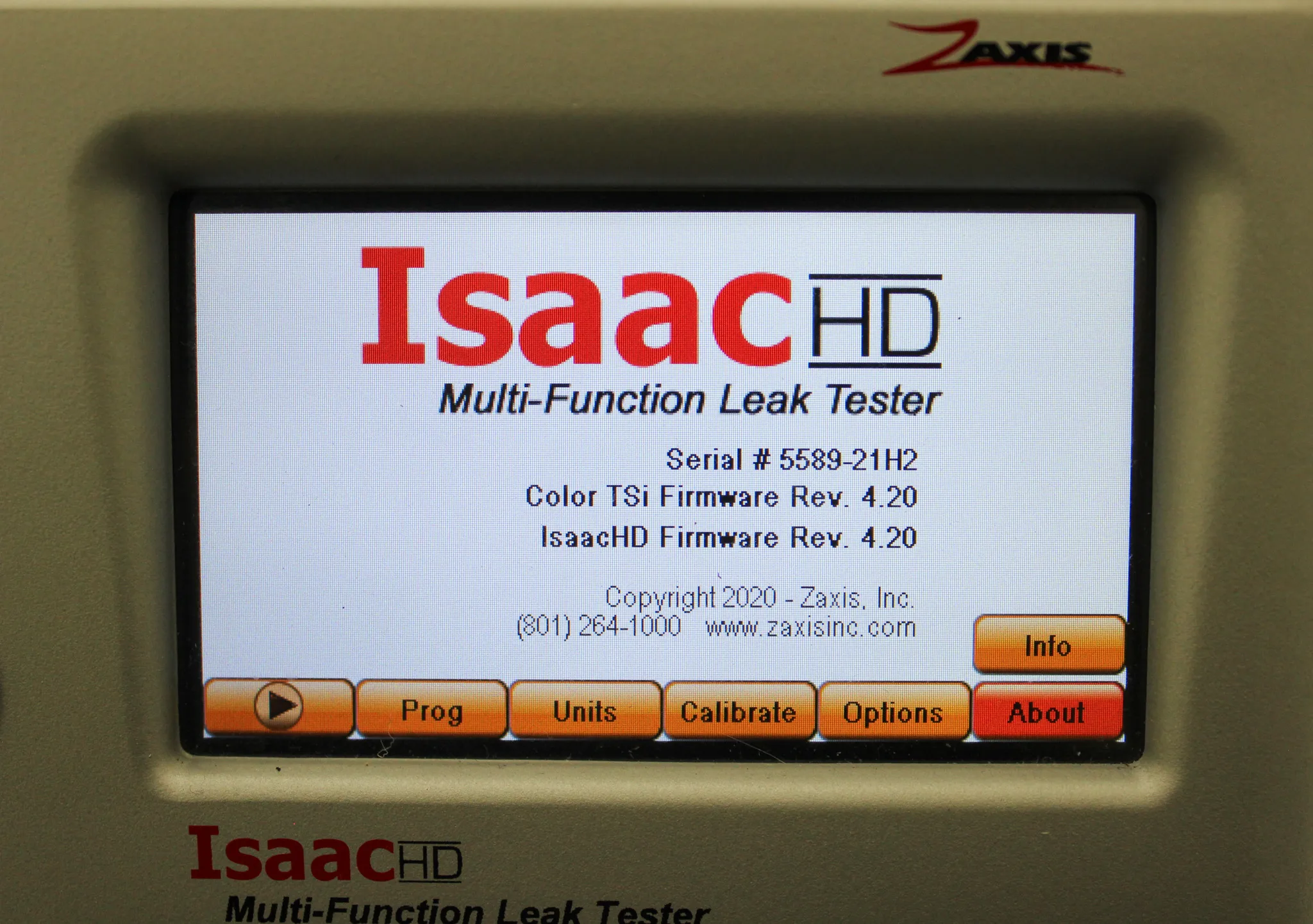 Zaxis Issac-HD-PD Multi-Function Leak Tester