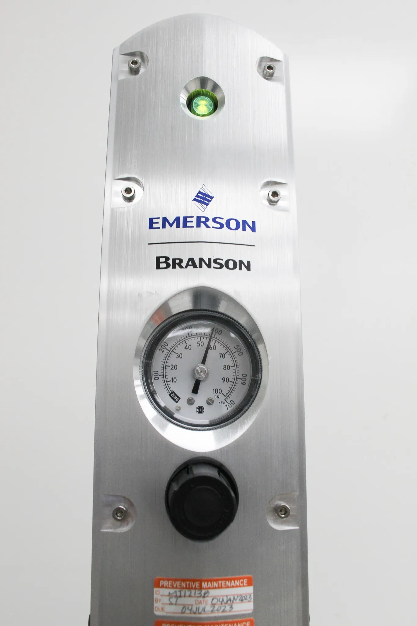 Branson 2000X Ultrasonic Welding System Actuator AED with 2000 XDT