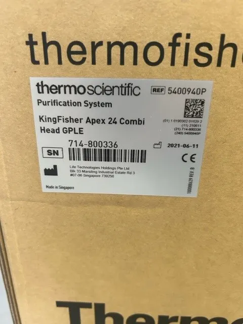 Thermo Scientific KingFisher Apex 24 Combi Head GPLE DNA Purification System - New