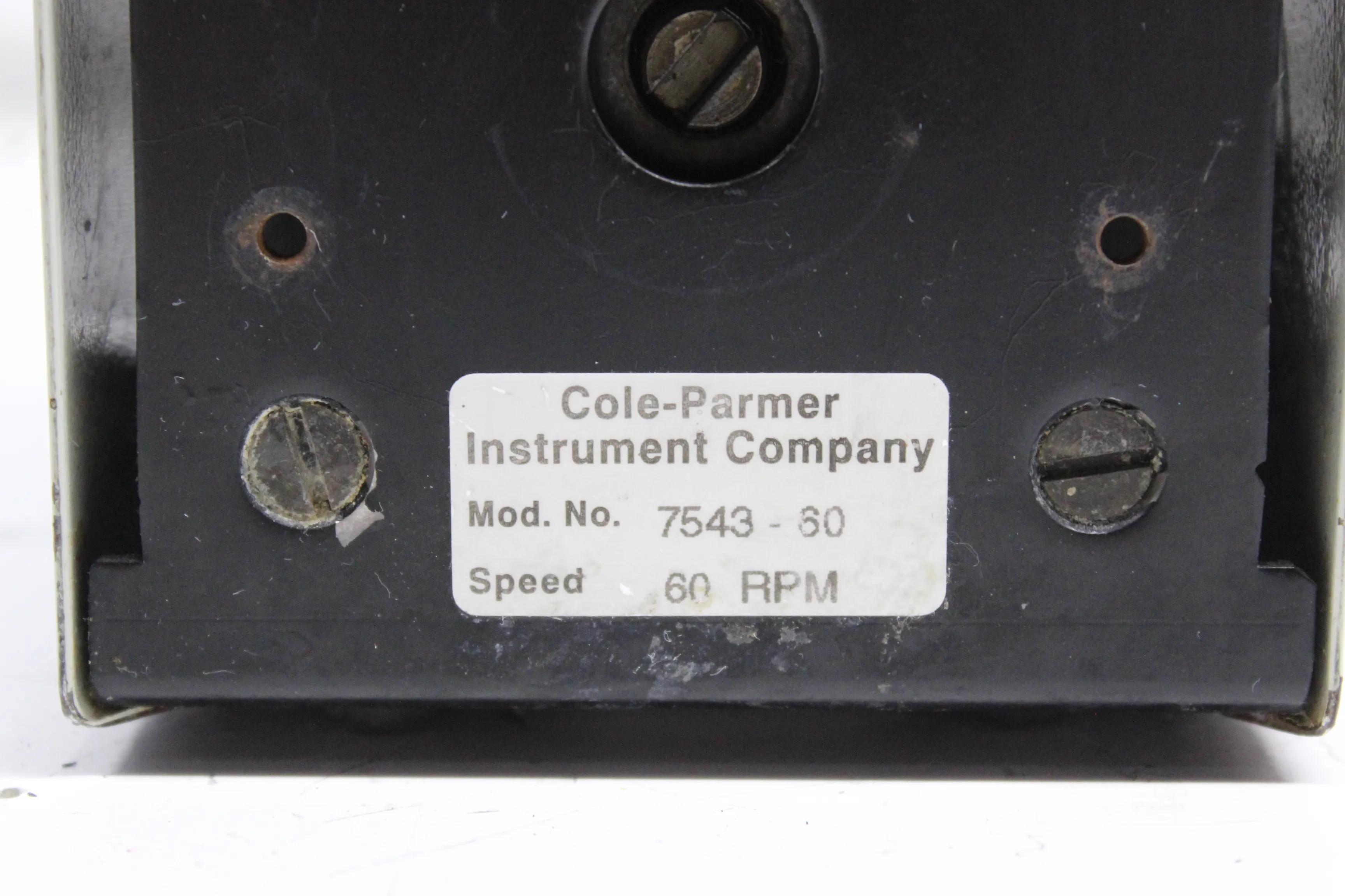 Cole-Parmer MasterFlex Pump Drive 7543-60 60RPM