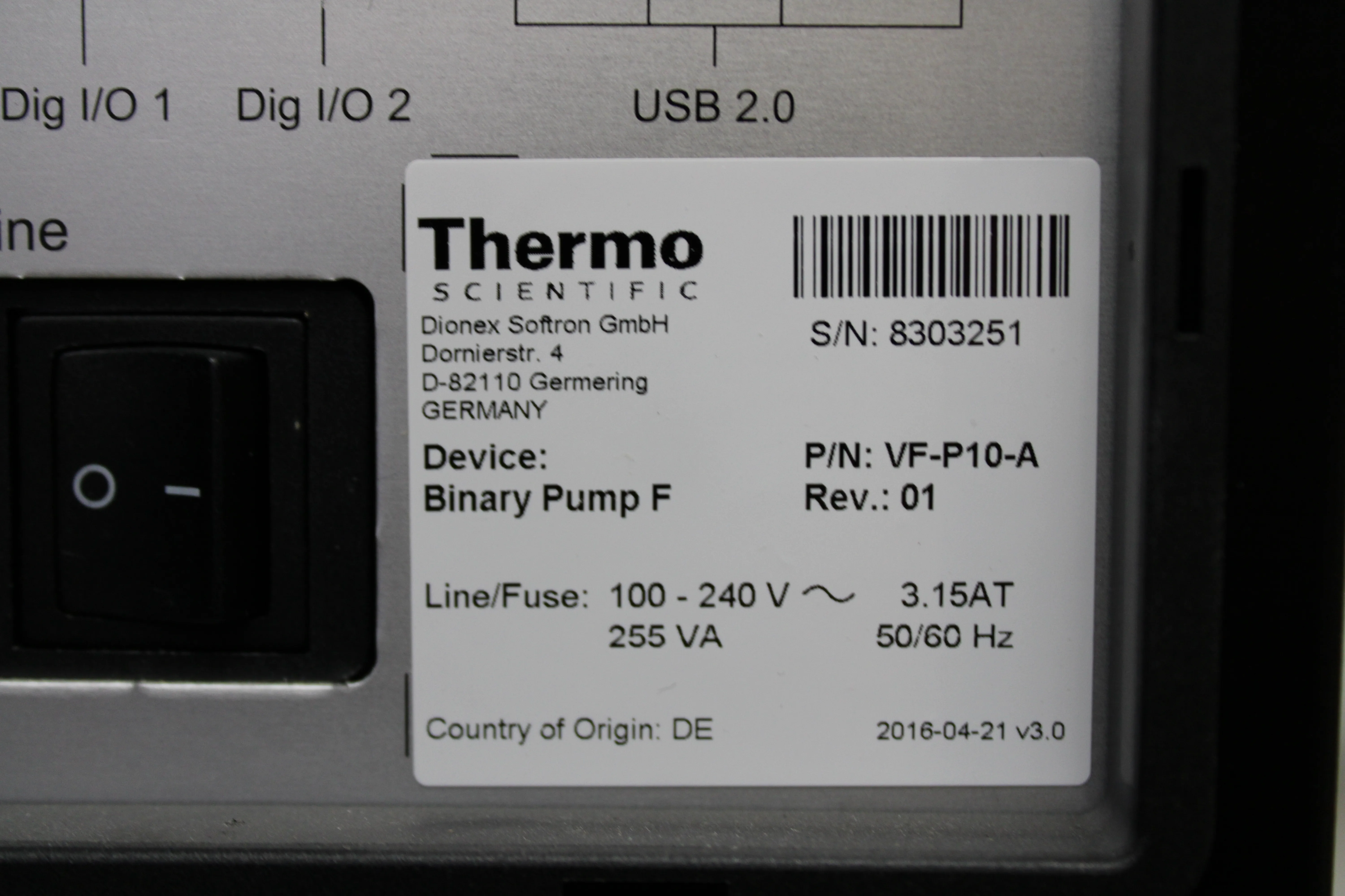 Thermo Scientific Vanquish HLPC System