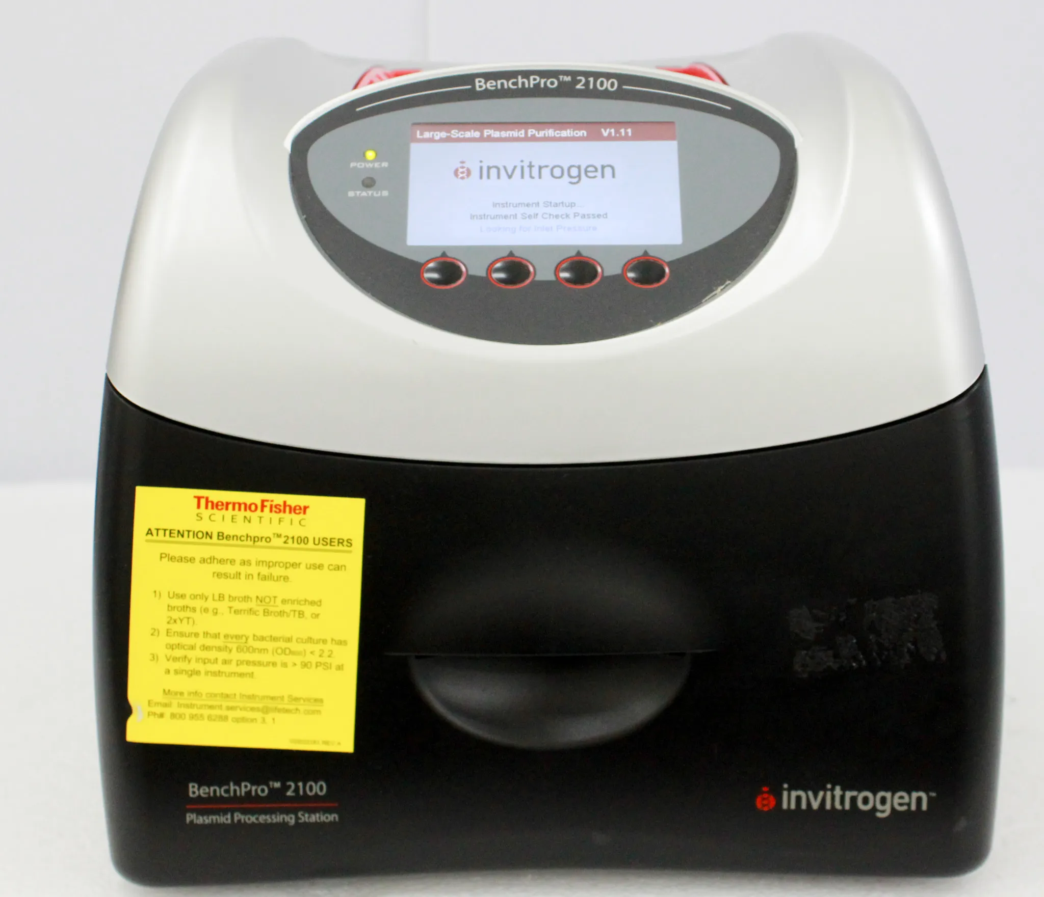 Invitrogen BenchPro 2100 Plasmid Purification System MC1001 DNA Purification System