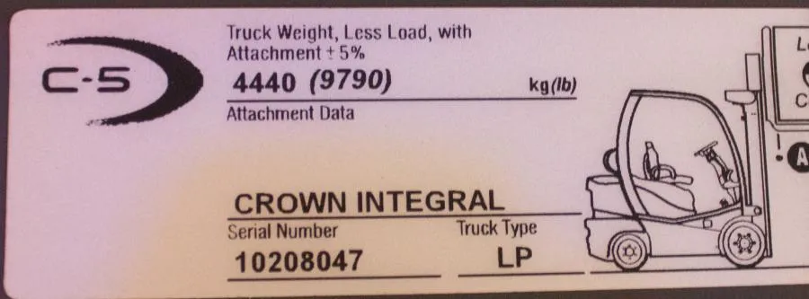 Crown integral C5 1000-50