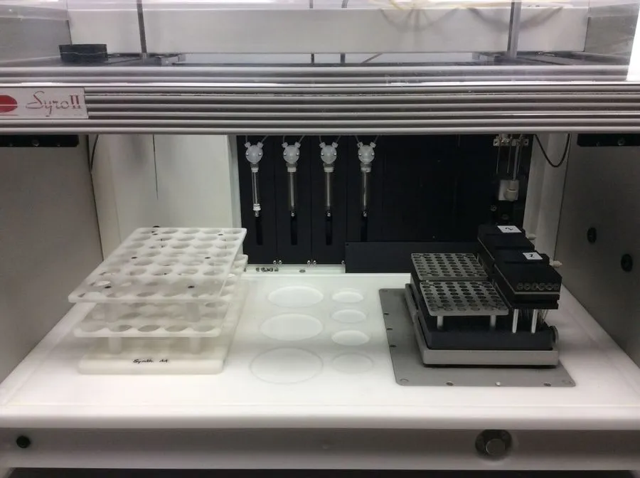 MultiSynTech Syro II Peptide Synthesizer W/ Computer and Software