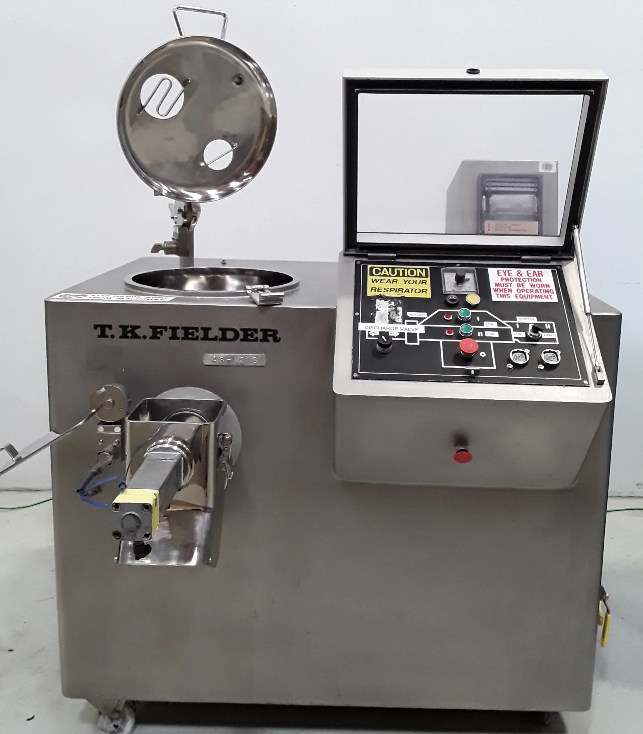 T.K Fielder High Shear Mixer Granulator Model PMA 25