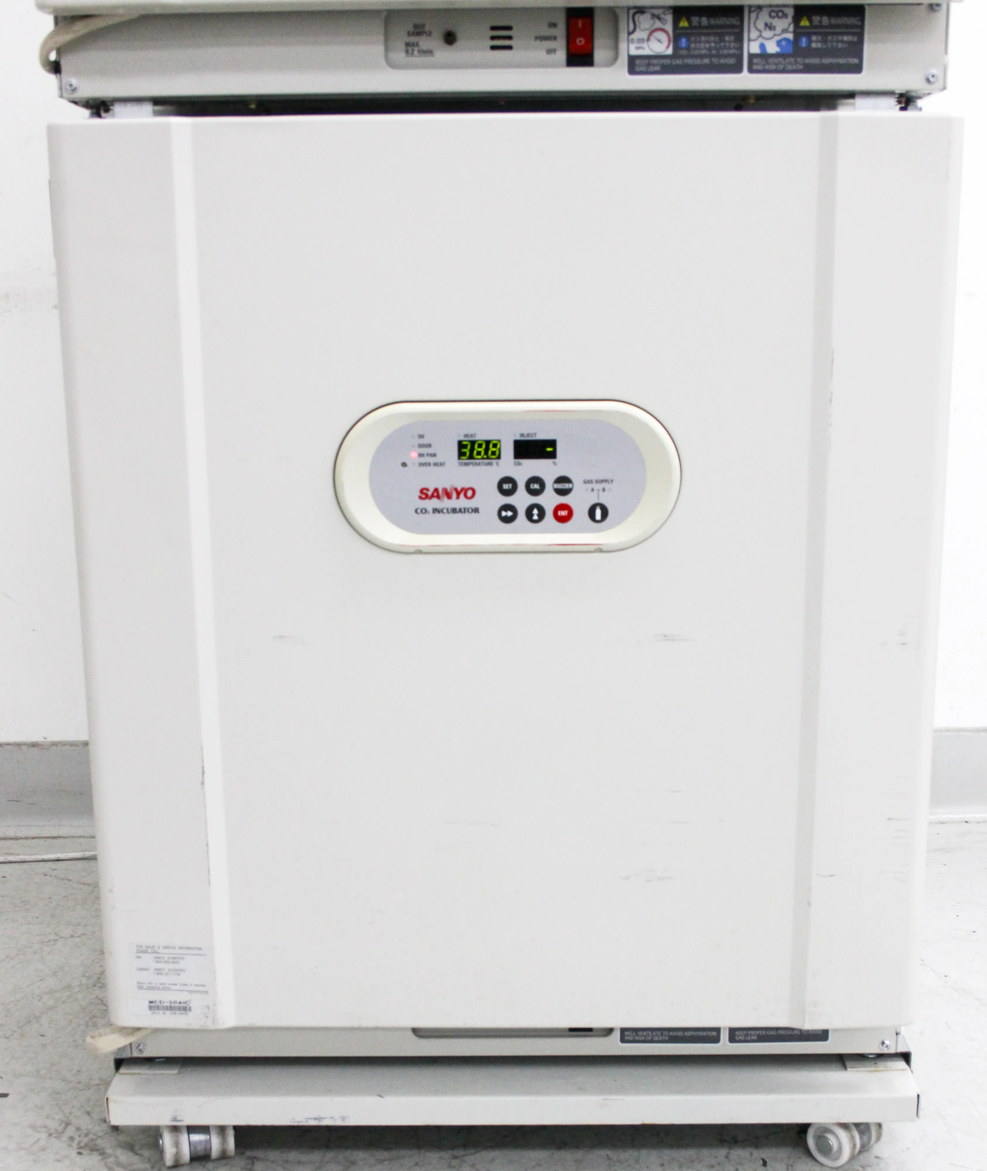 Sanyo MCO-20AIC Double Stack CO2 Incubator