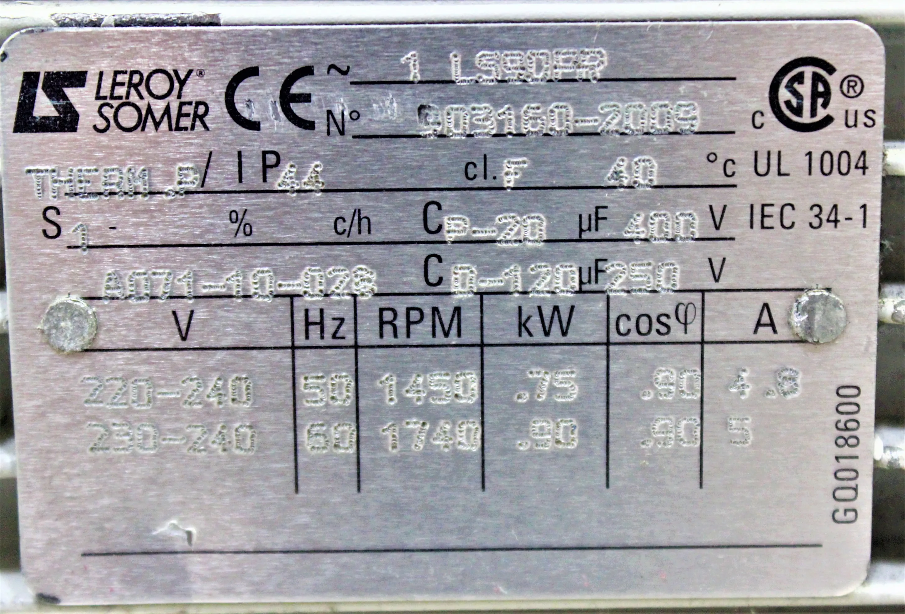 Edwards E2M30 Rotary Vane Vacuum Pump