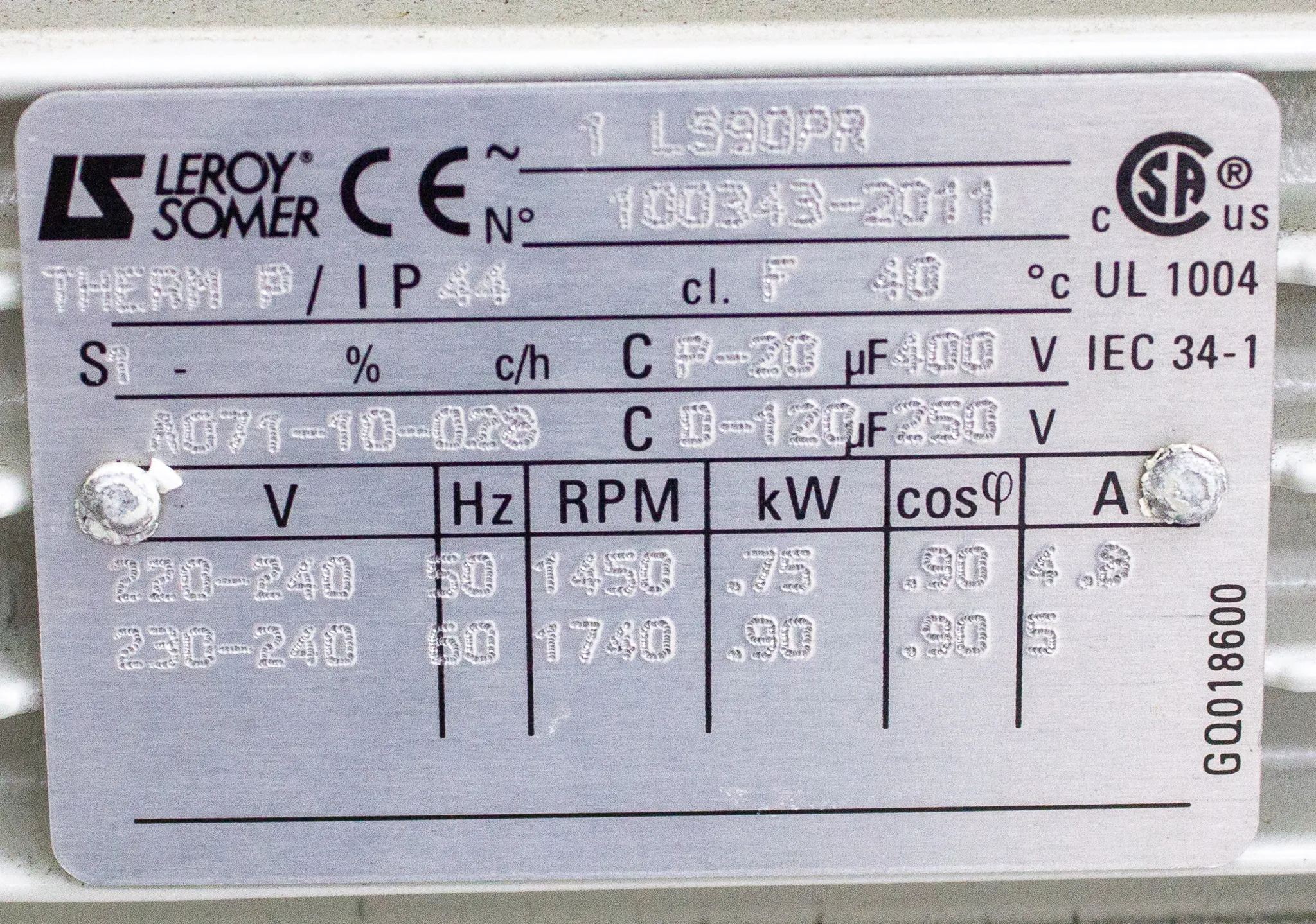 Edwards E2M28 Rotary Vane Vacuum Pump