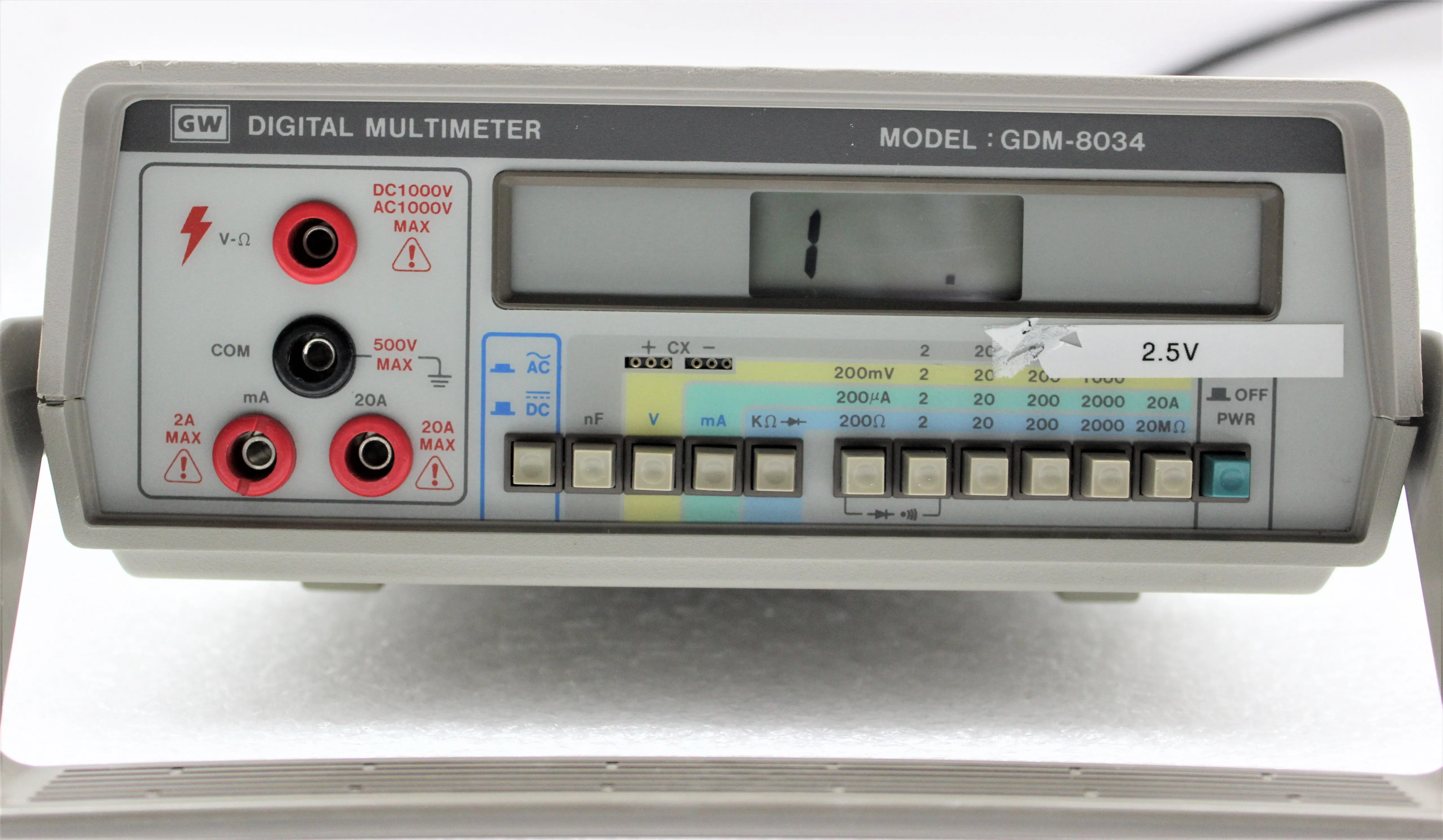 GW Digital Multimeter GDM-8034