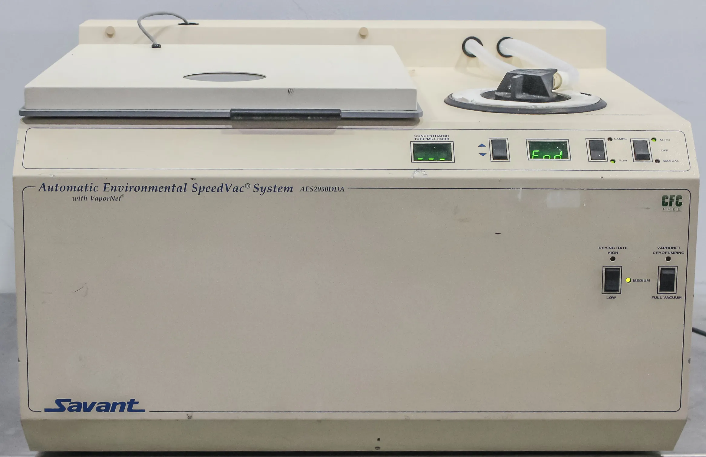 Savant AES2050DDA-220 Environmental SpeedVac with Vapornet - Used Lab Equipment