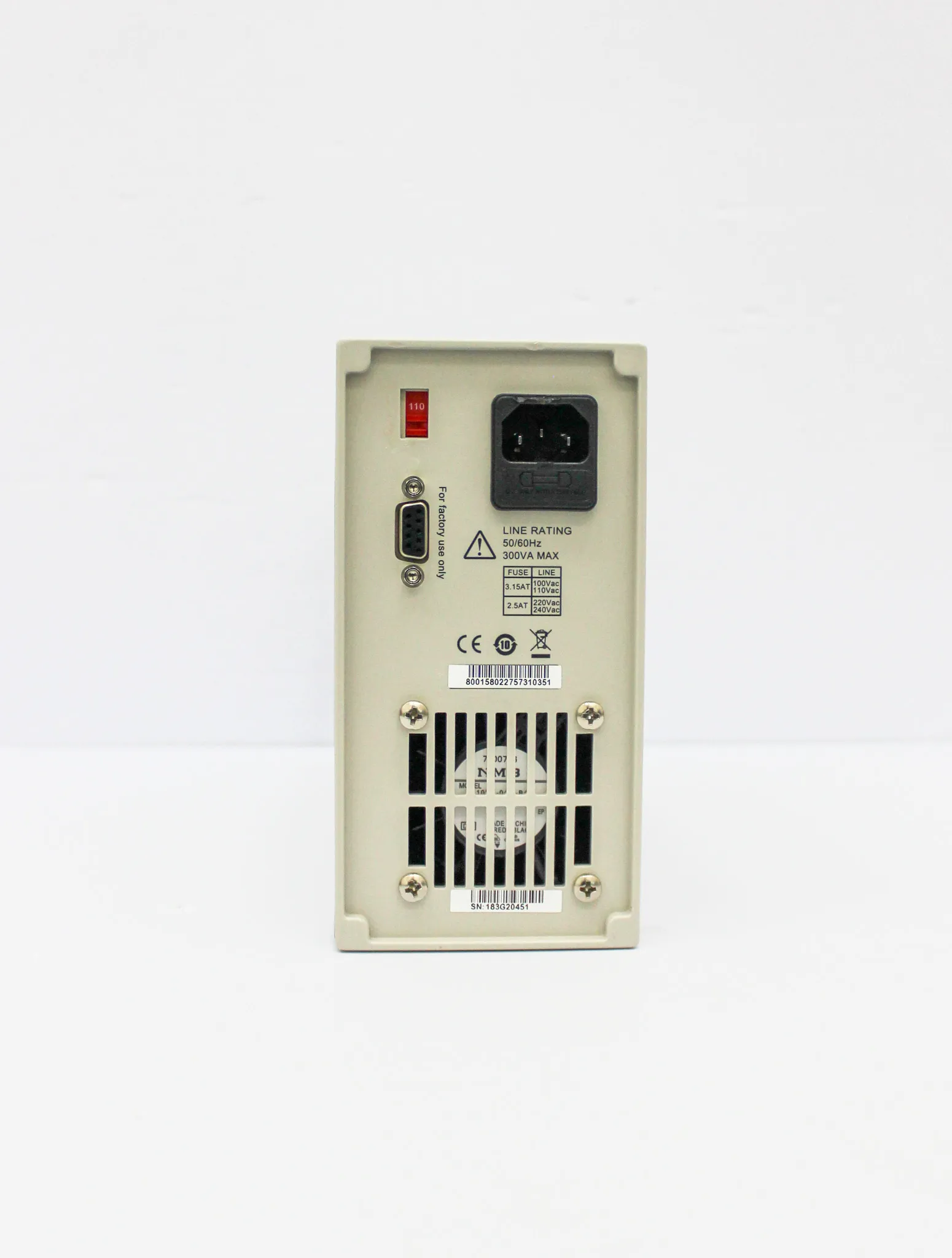 BK Precision 9110 Multi Range 100W Power Supply 60V/5A DC Lab Equipment