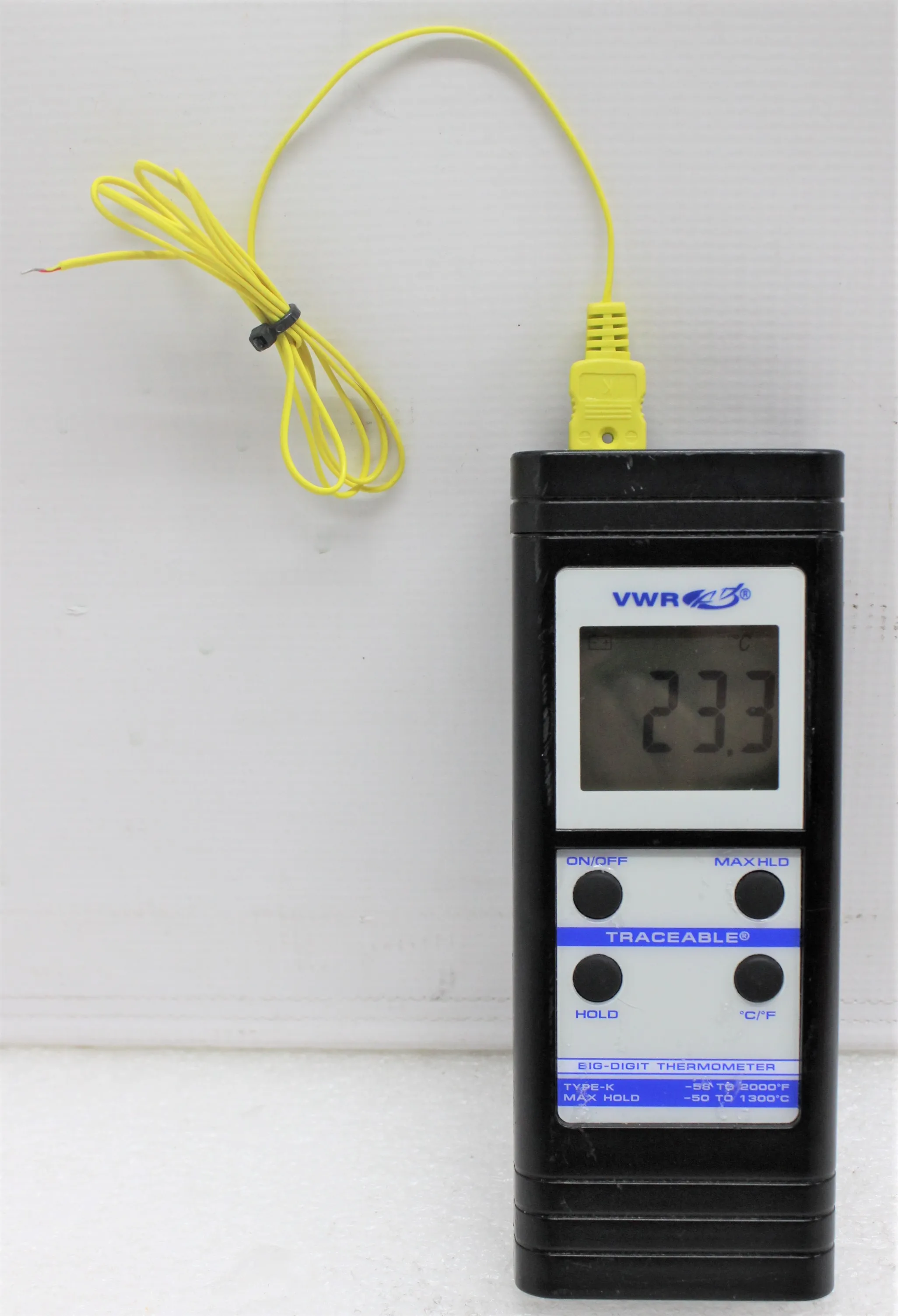 VWR Big-Digit Thermometer Type K