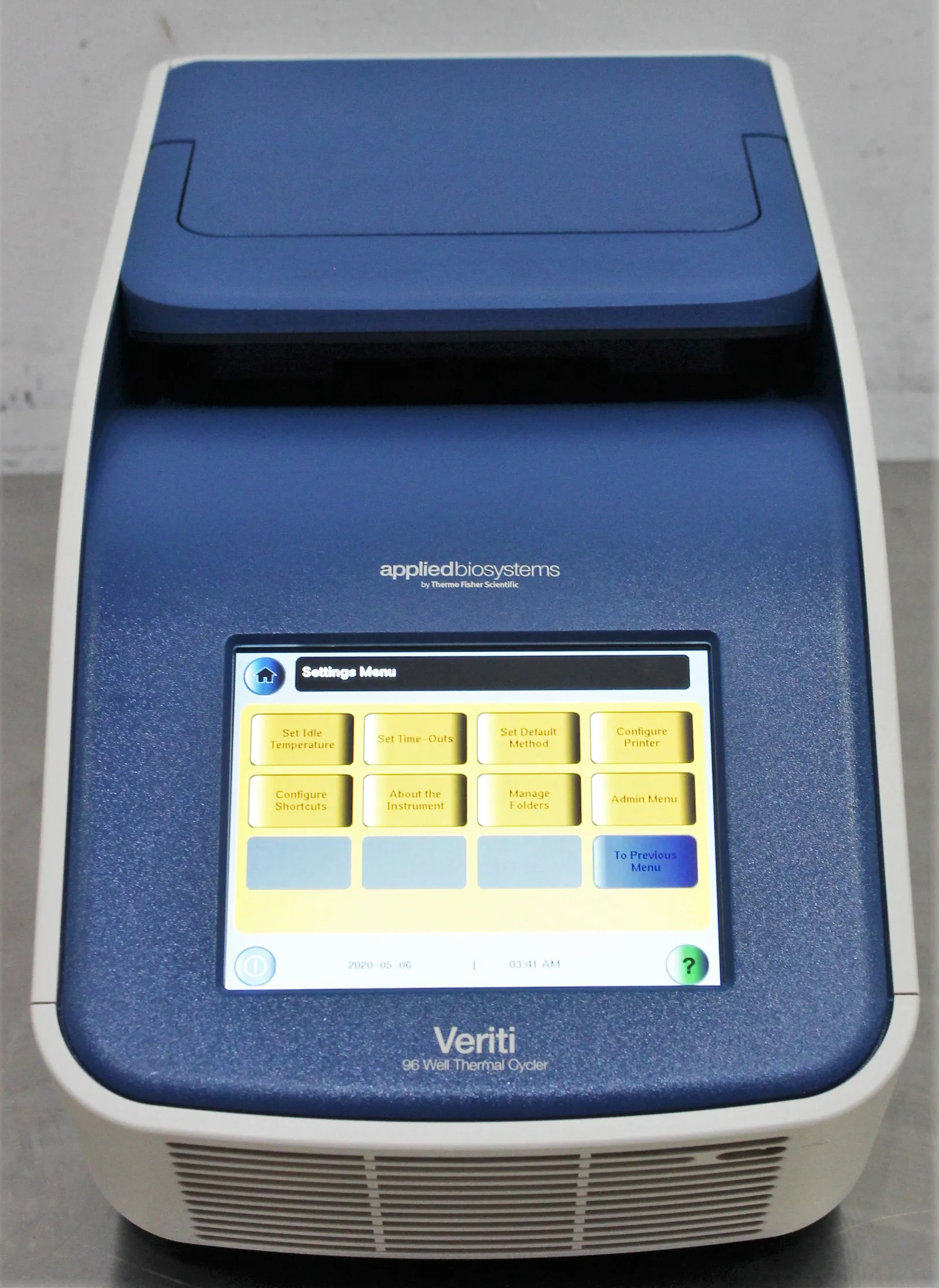 Applied Biosystems Veriti 96-Well Thermal Cycler PCR Laboratory Equipment