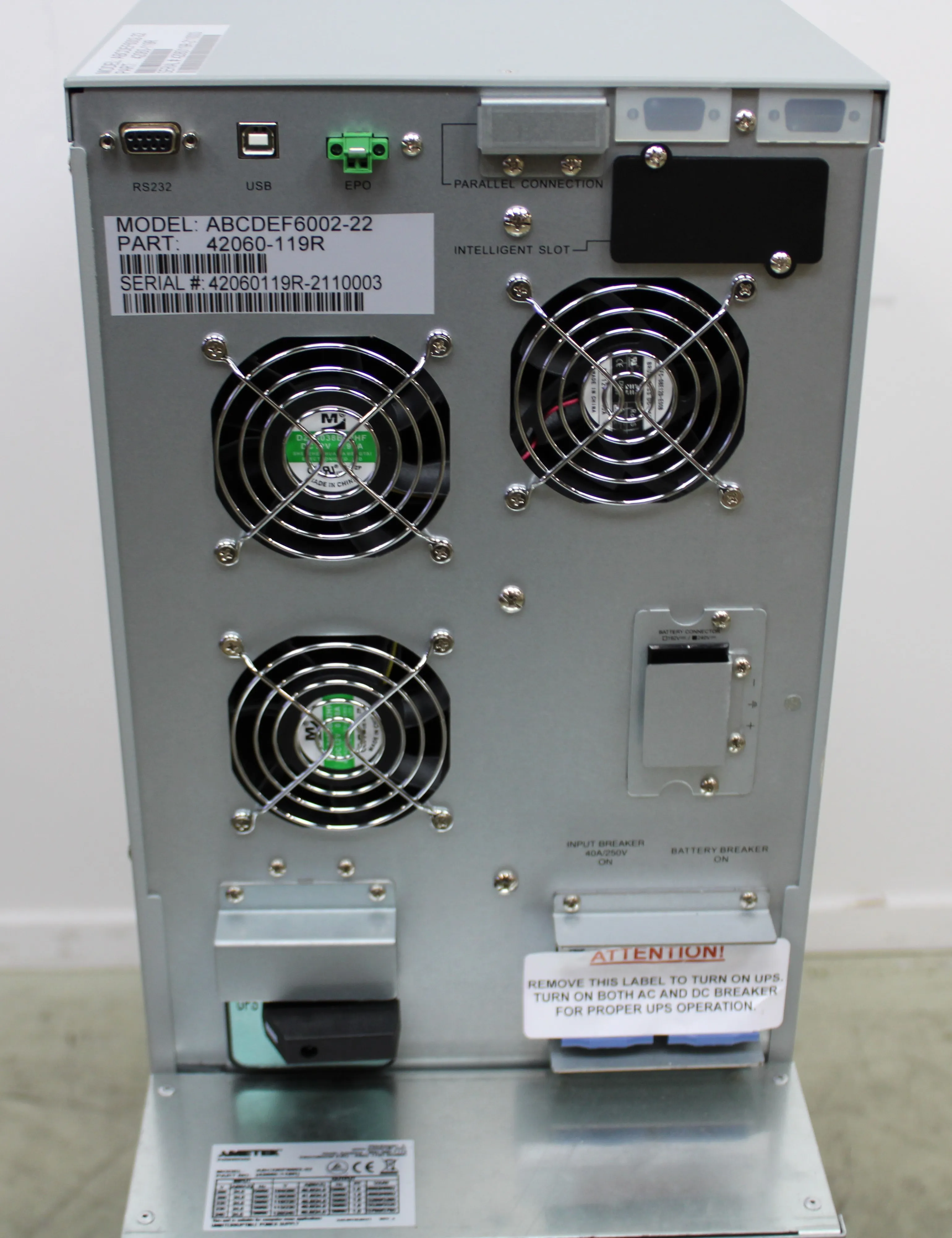 Powervar Security Plus II - Power Supply - UPS