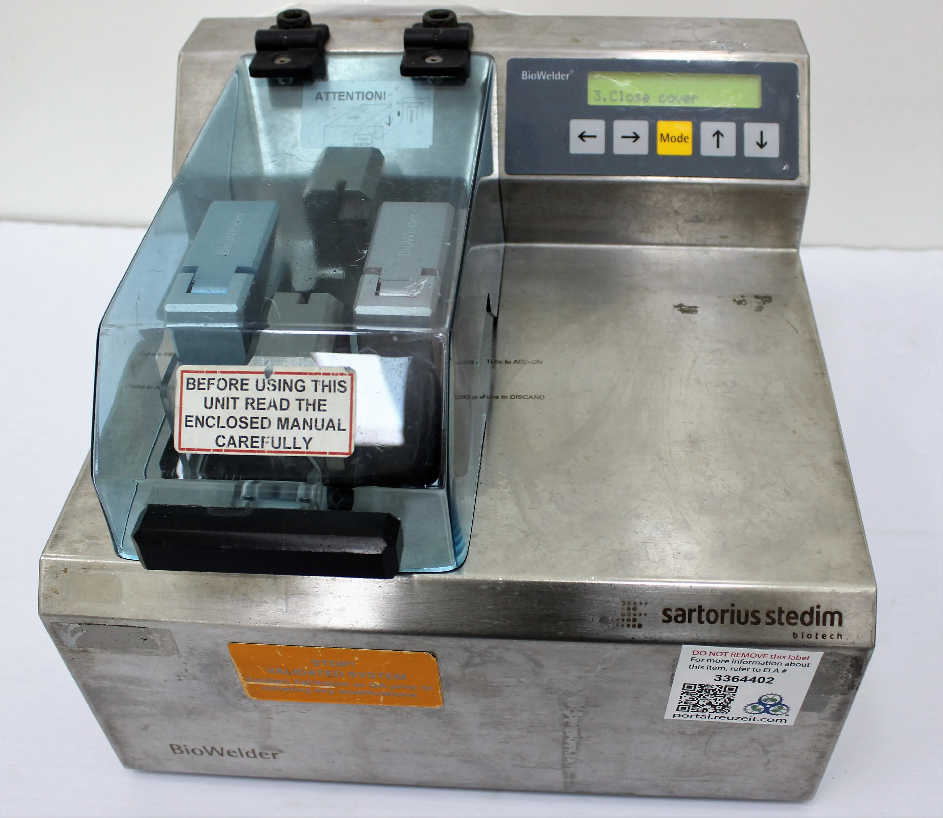 Sartorius Biowelder -16370 Tube Welder