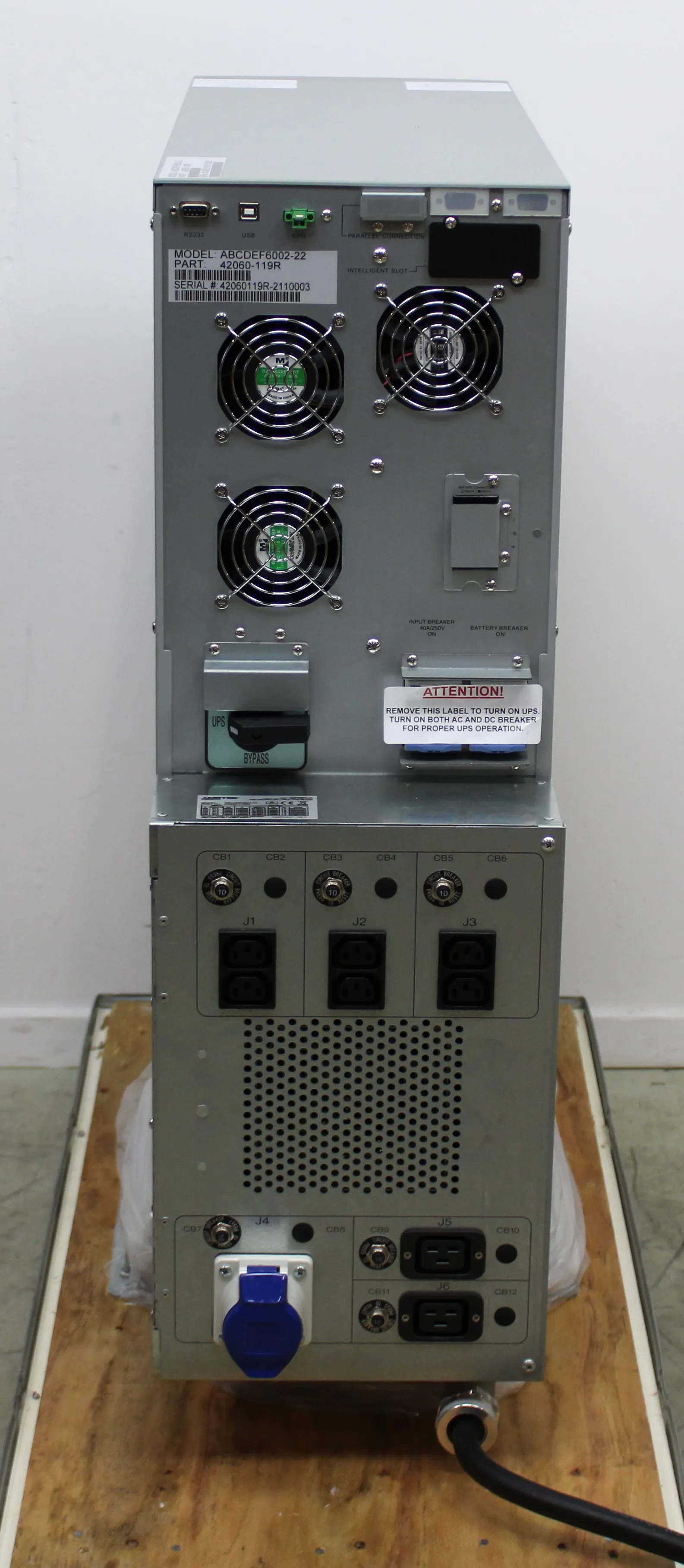 Powervar Security Plus II - Power Supply - UPS