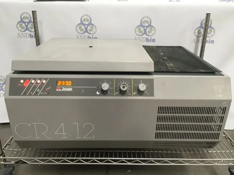 Jouan CR412 Tabletop Refrigerated Centrifuge with Rotor