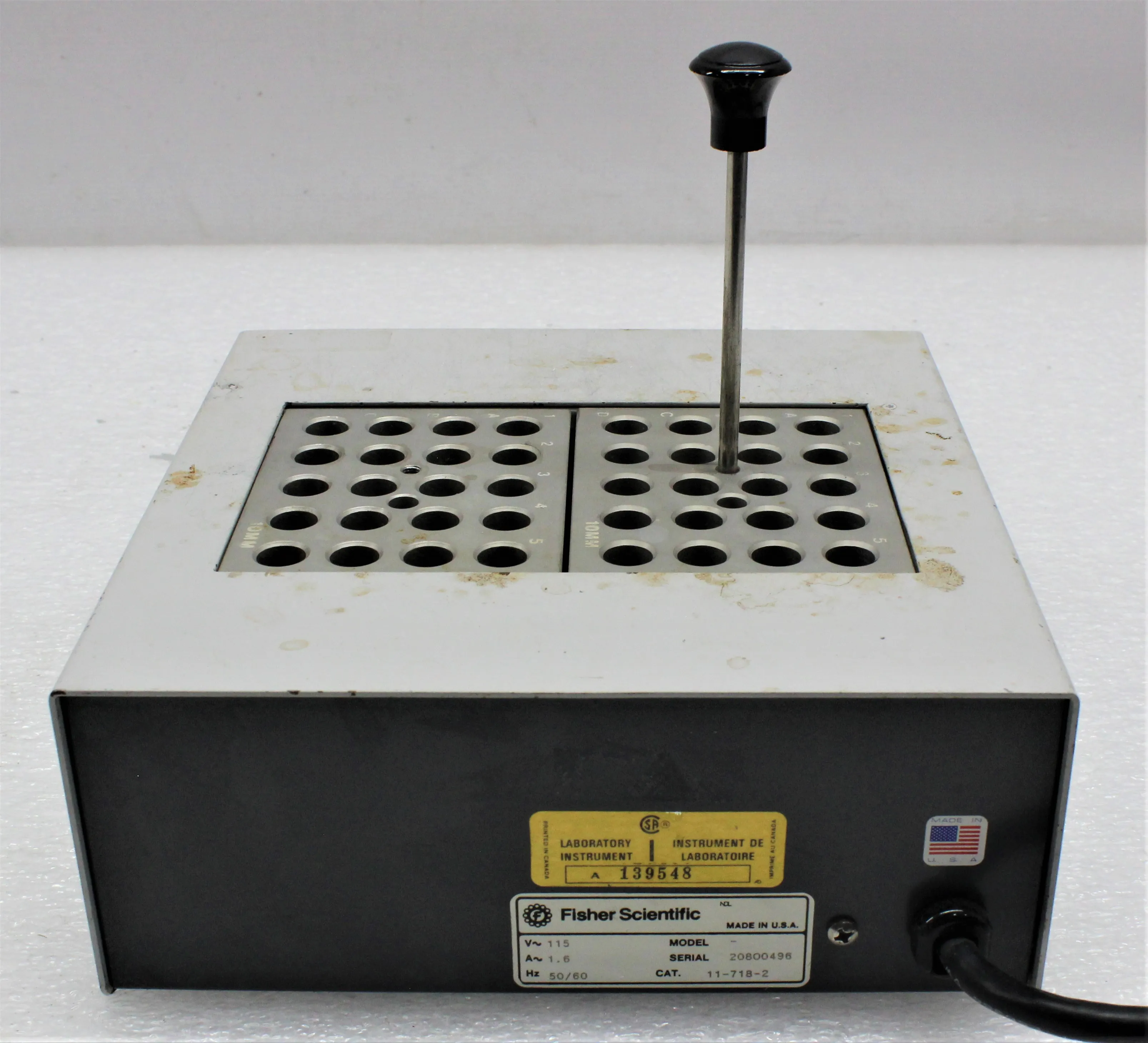 Fisher Scientific Dry Bath Incubator 11-718-2, Used, 30-Day Warranty