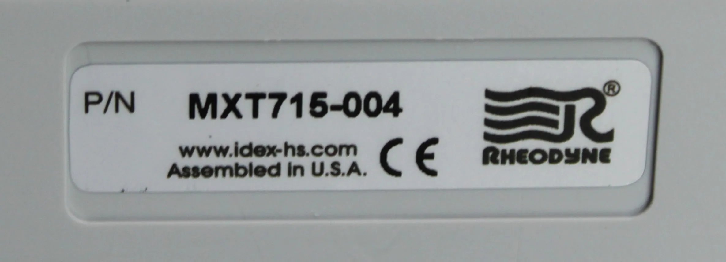 Rheodyne MXT715-004 MX Series II Switching Valve