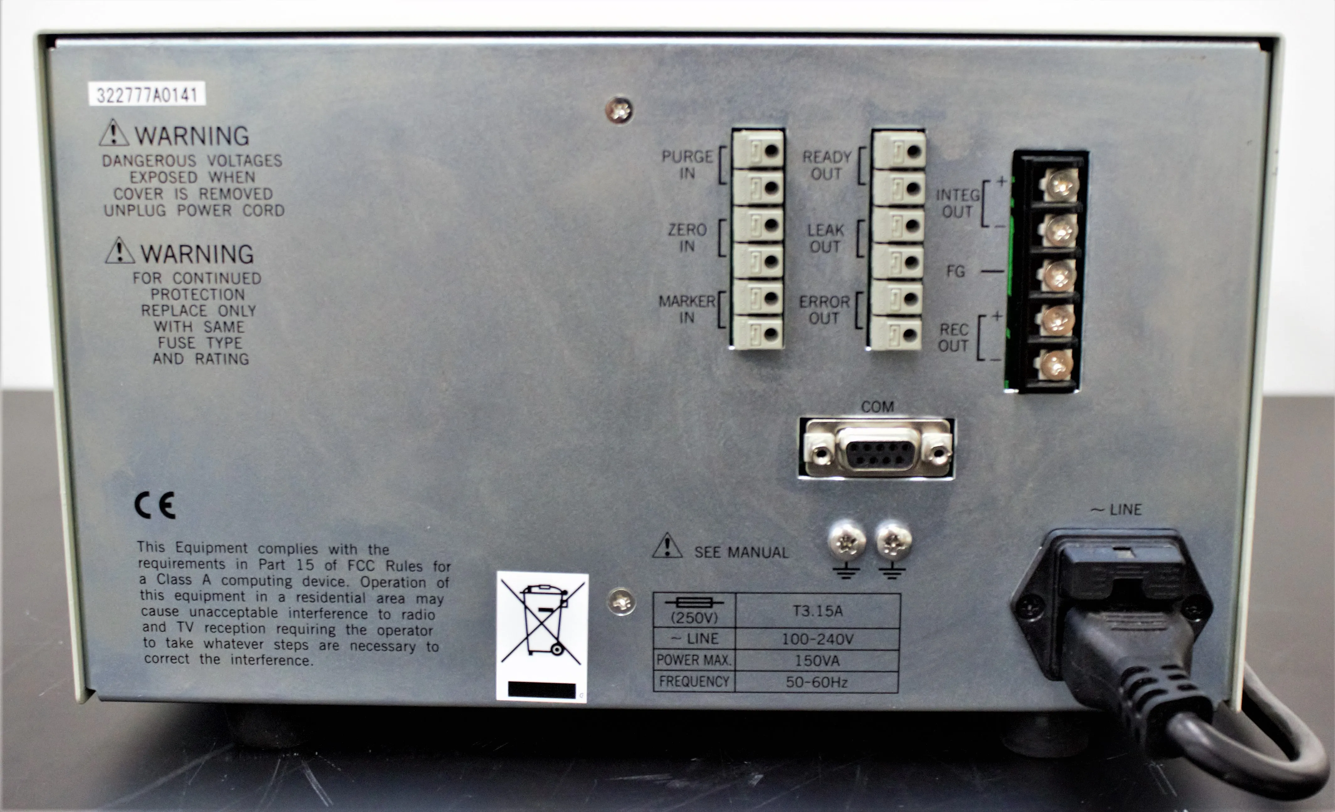 Thermo Electron Corporation RI-150 Refractive Index Detector