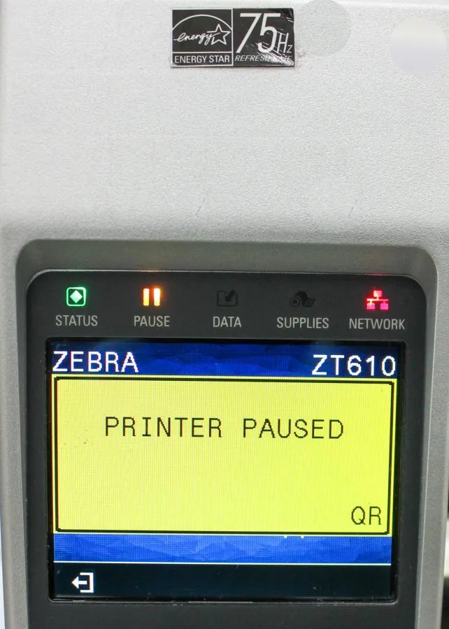 ZEBRA ZT610 Industrial Label printer CLEARANCE! As-Is