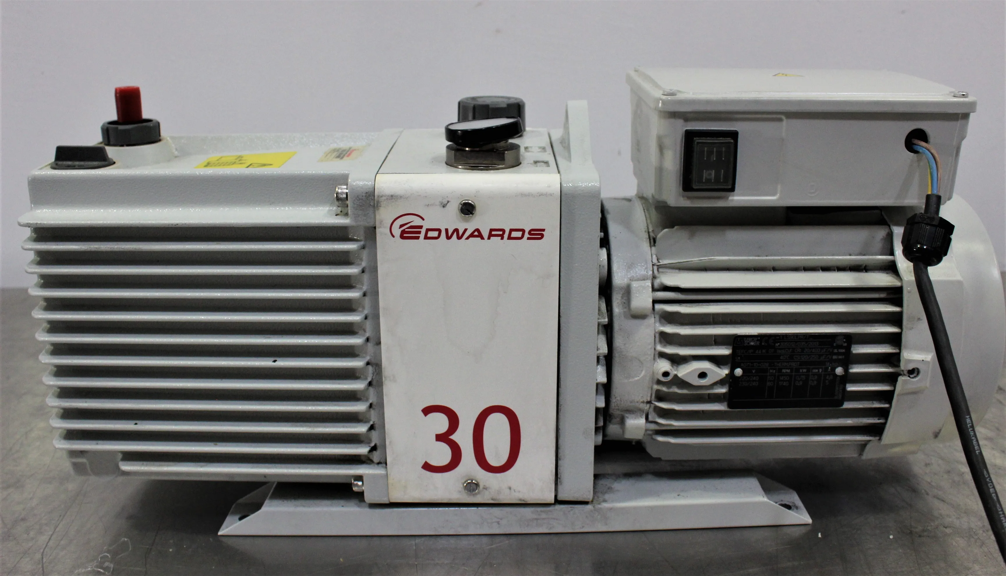 Edwards E2M30 Rotary Vane Vacuum Pump - Used 30-Day Warranty, 100% Parts and Labor, 220V 60Hz US