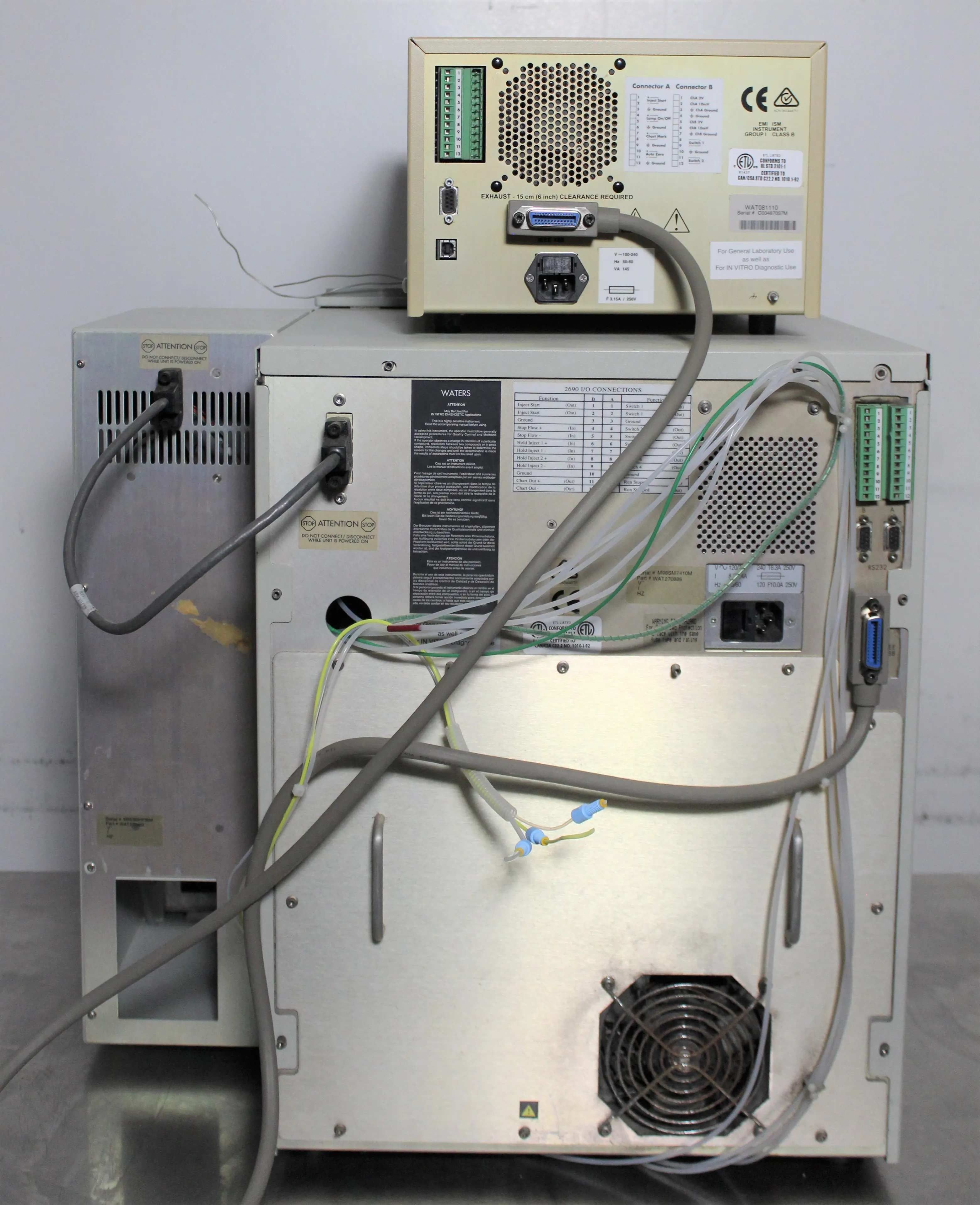 Waters HPLC Separations Module w/ Detector and Column Heater, M98SM7410M