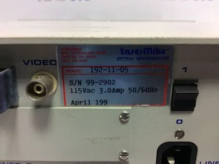 Beta LaserMike 192 Closed-Loop Proportional Controller