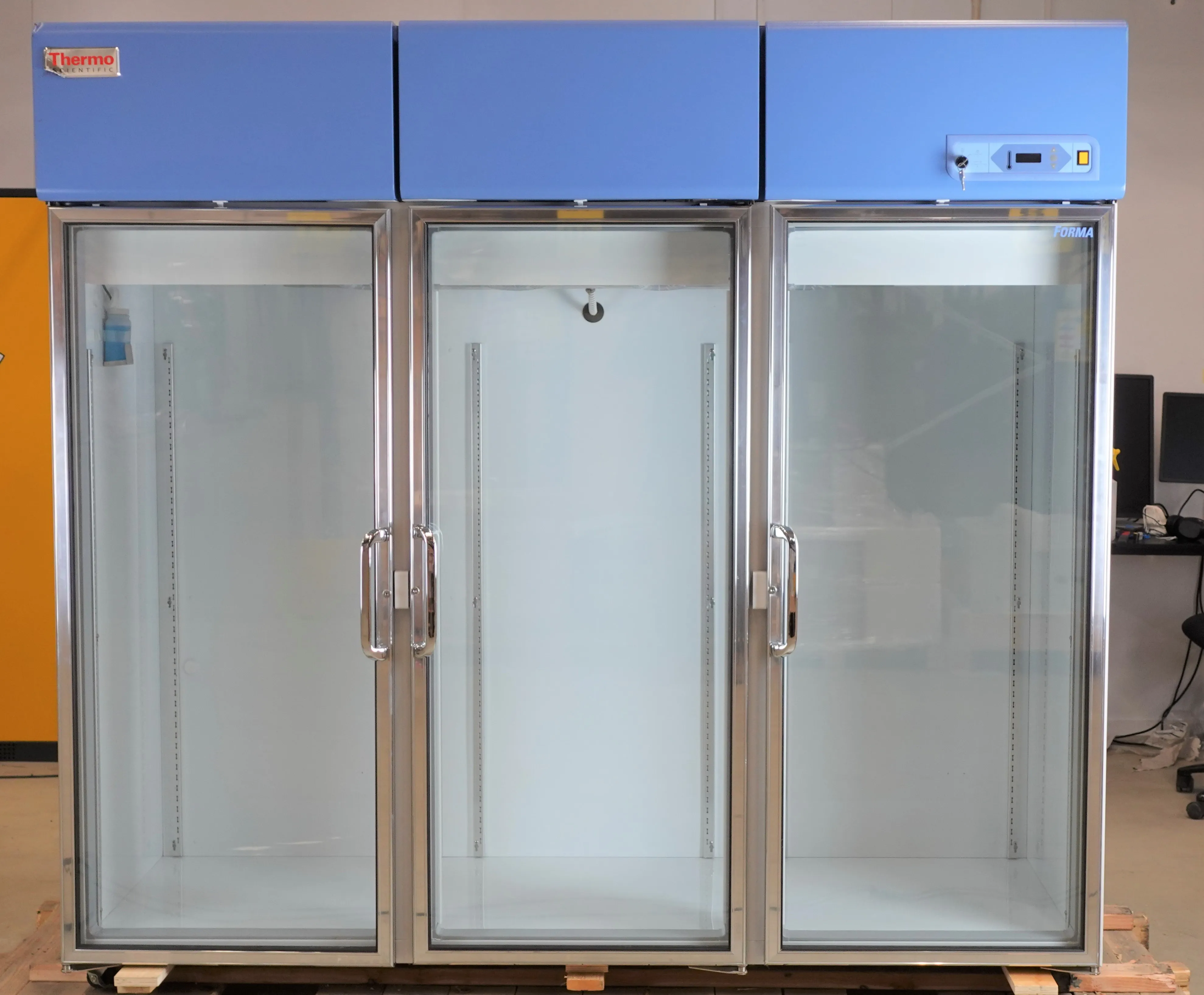 Thermo Scientific Forma FRGG7504A HP Lab Refrigerator with Triple GlassDoors