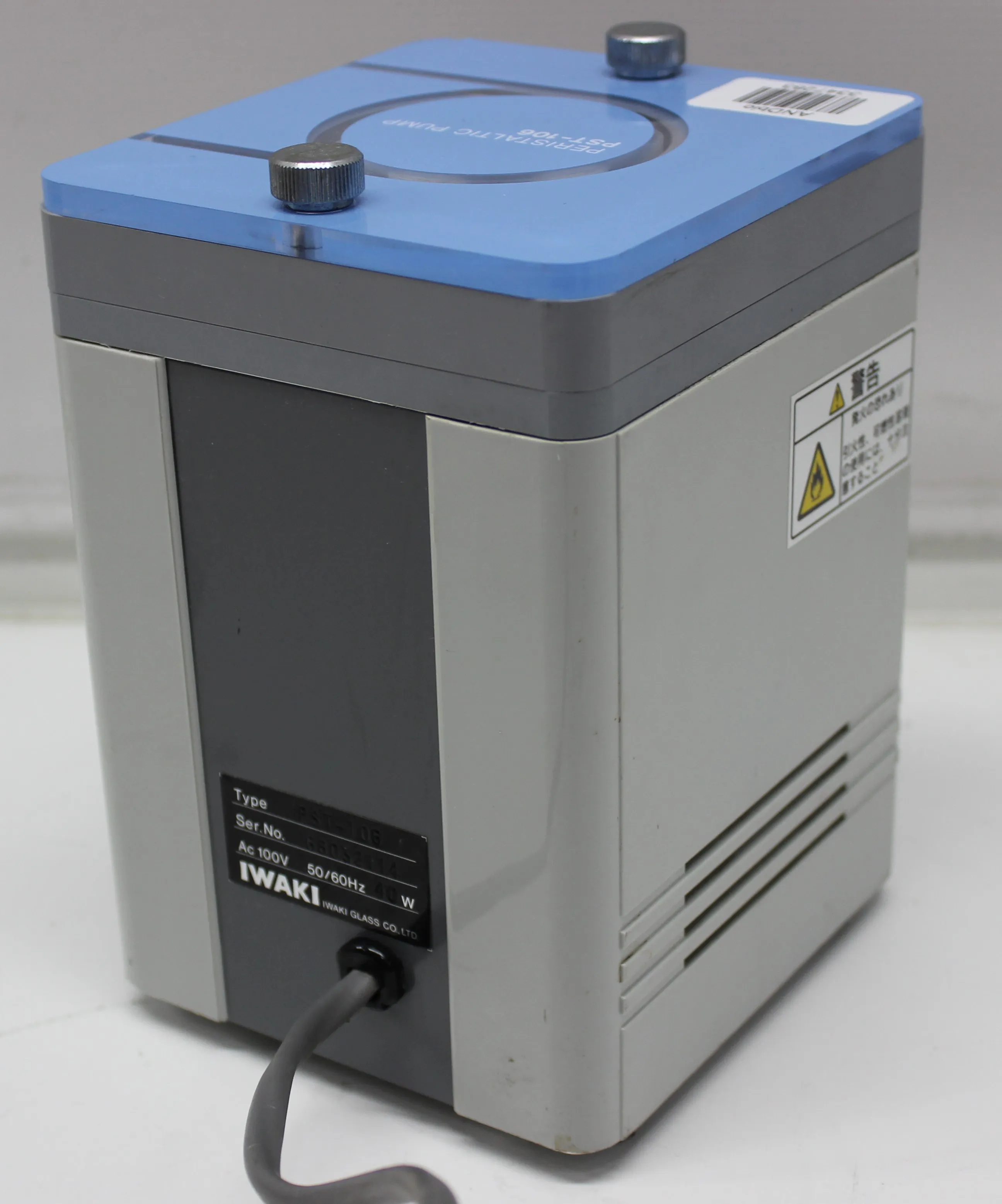 IWAKI Peristaltic Pump PST-106 Ac 100V, 50/60Hz, 40W