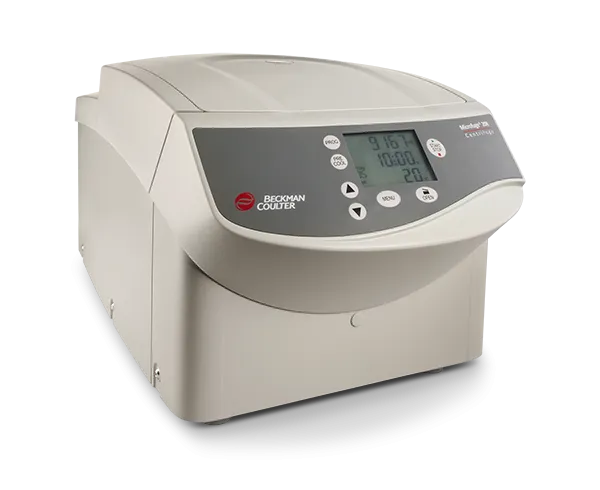 Beckman Coulter Microfuge 20R Microcentrifuge 15,000 rpm with FA241.5 Rotor