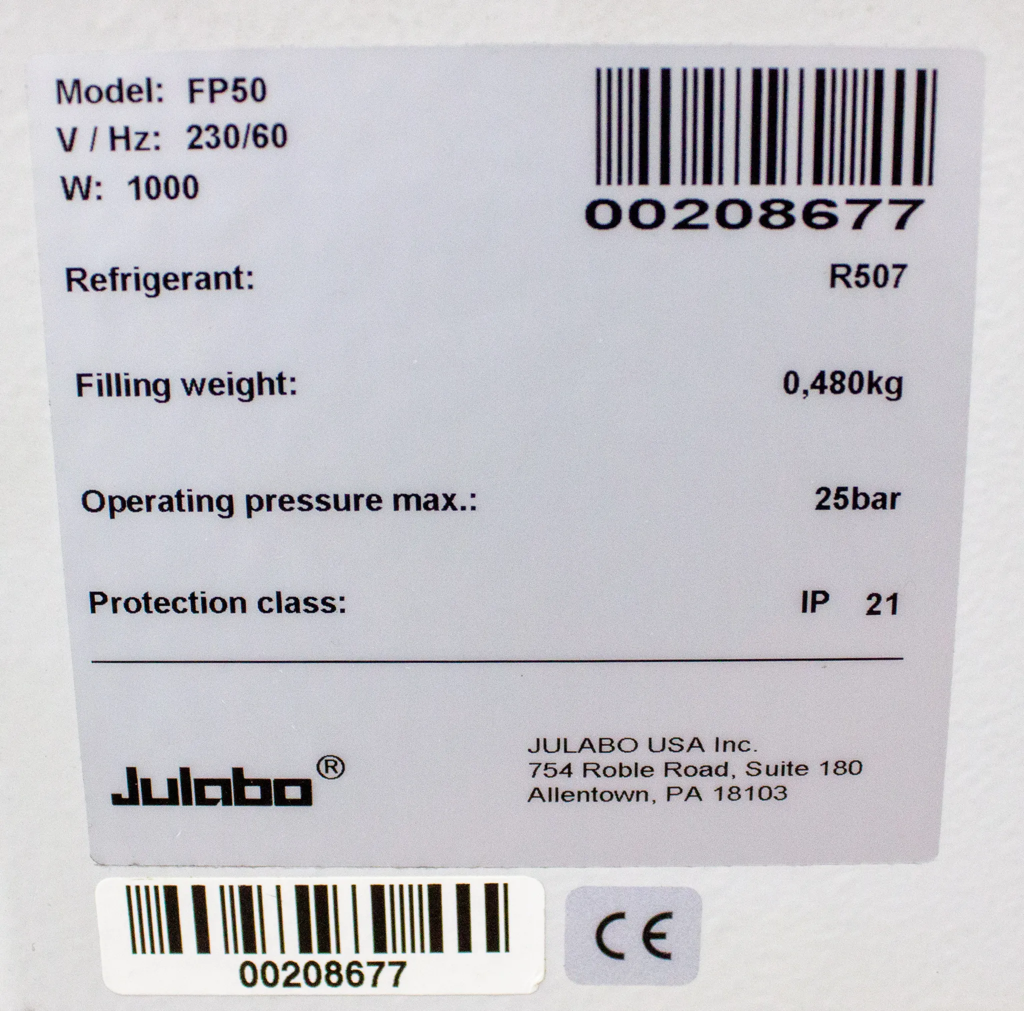 Julabo FP50 Refrigerated Circulator