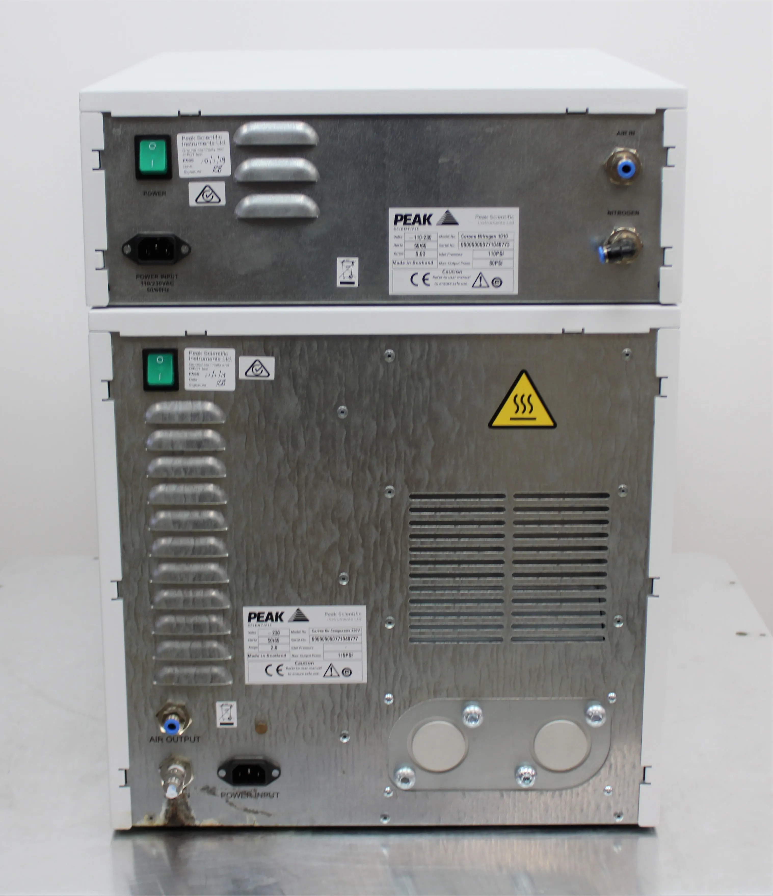 Peak Scientific Corona Air Compressor & Nitrogen Generator