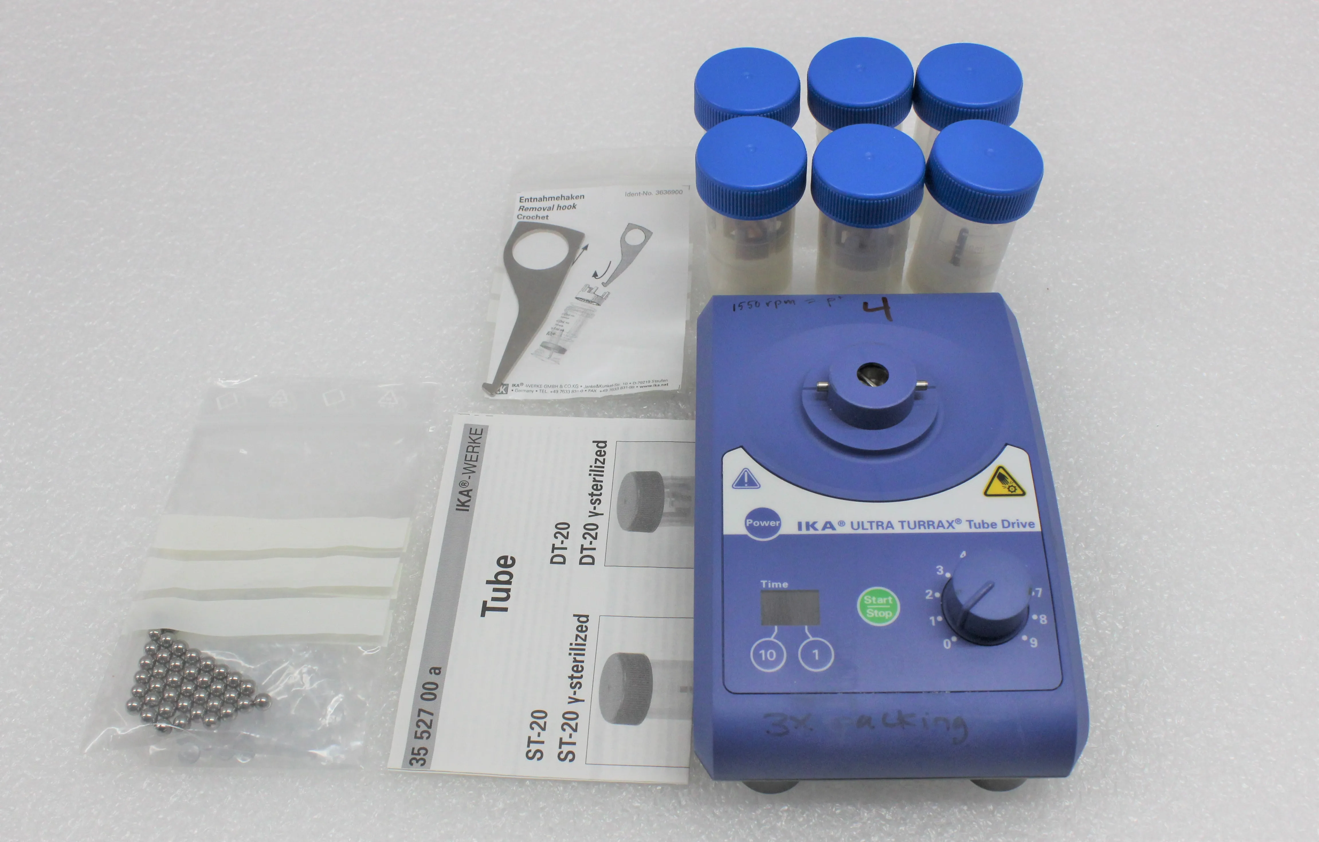 IKA Ultra Turrax Tube Drive Homogenizer - Used Laboratory Equipment