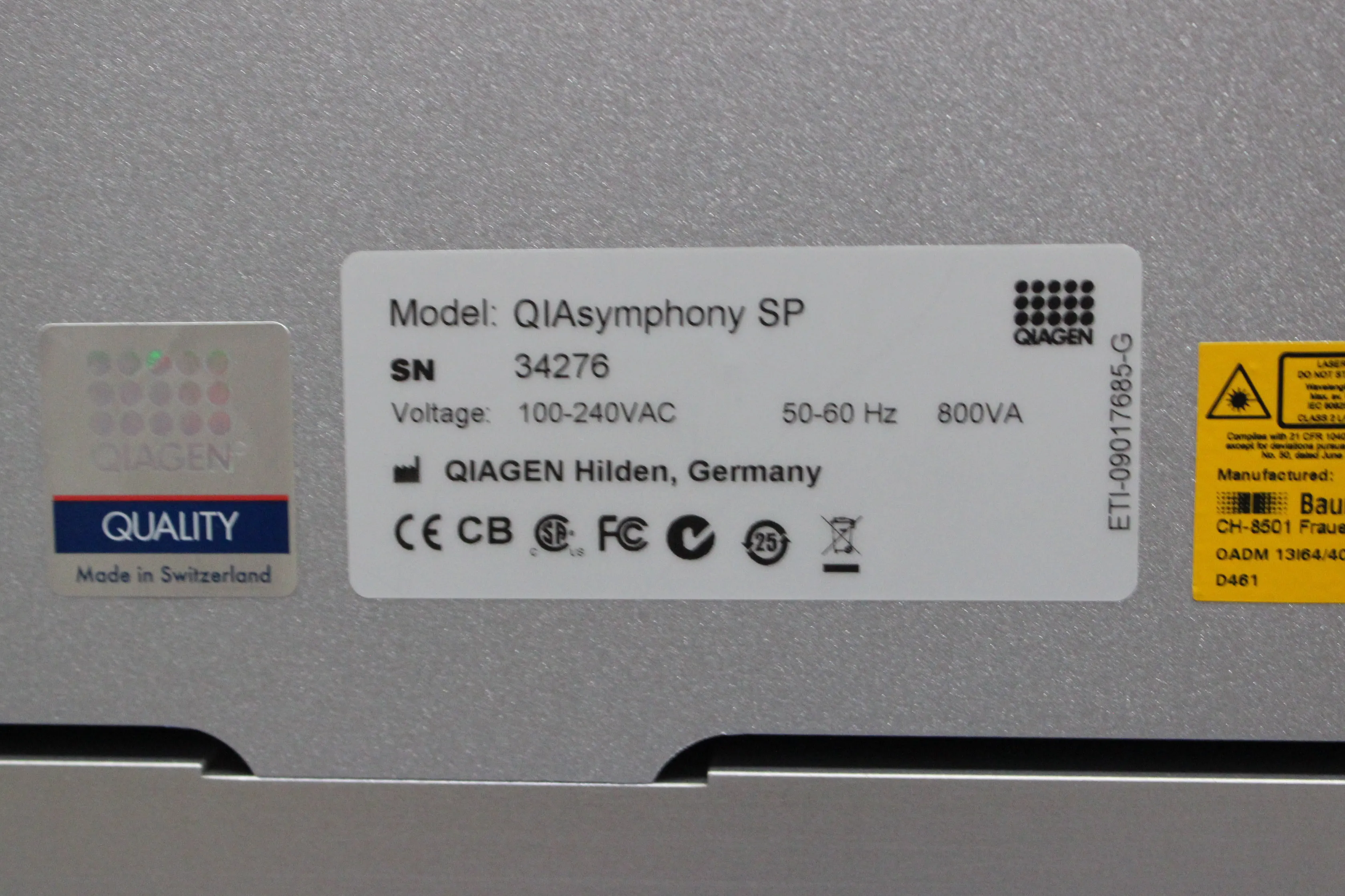 Qiagen QIAsymphony SP DNA Synthesizer