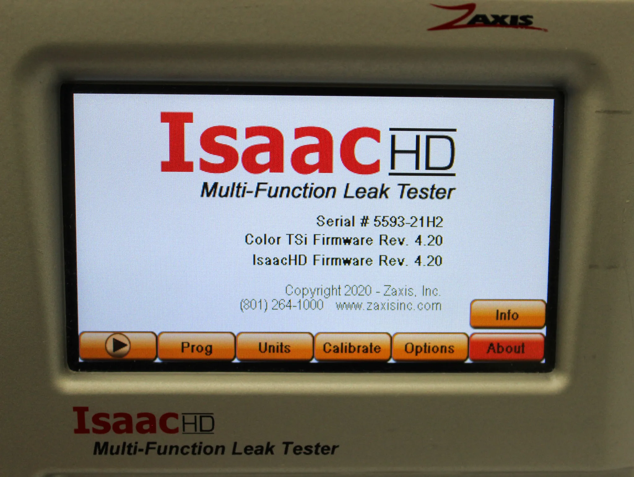 Zaxis Issac-HD-PD Multi-Function Leak Tester