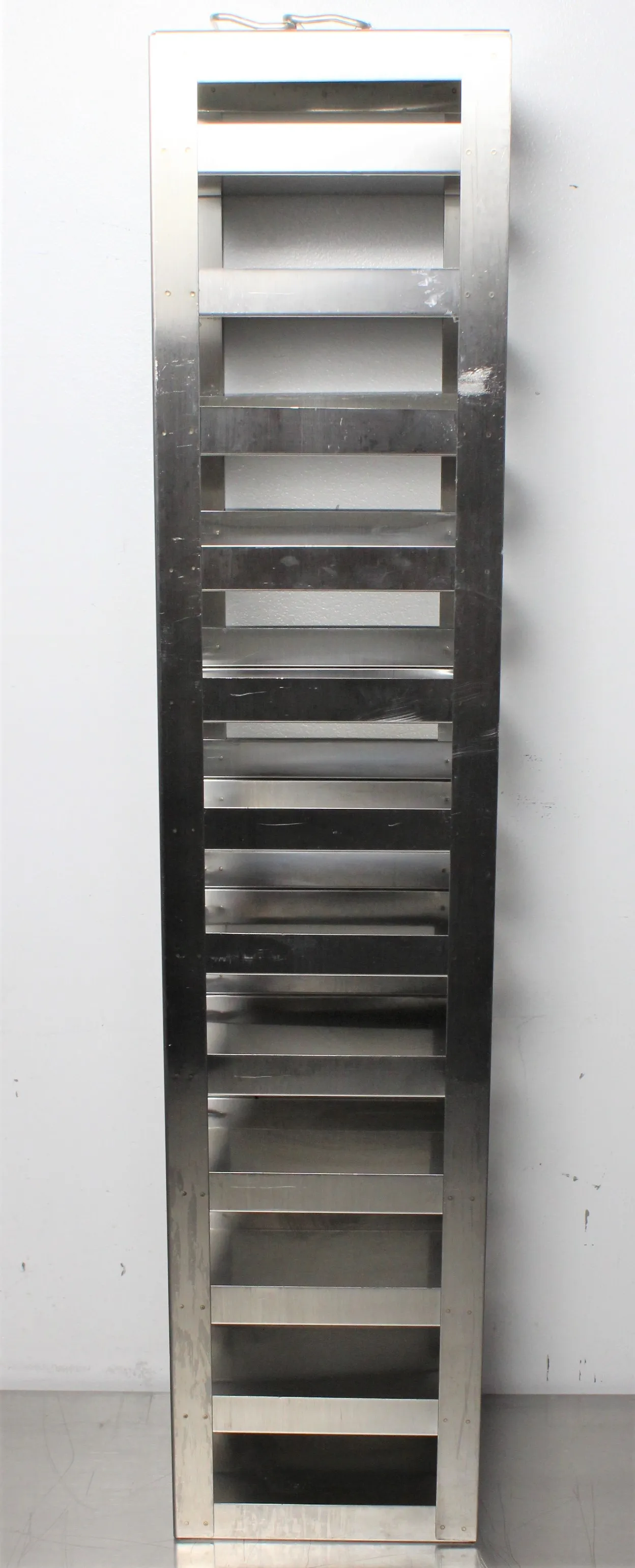 Used Upright Freezer Rack 12-Compartment