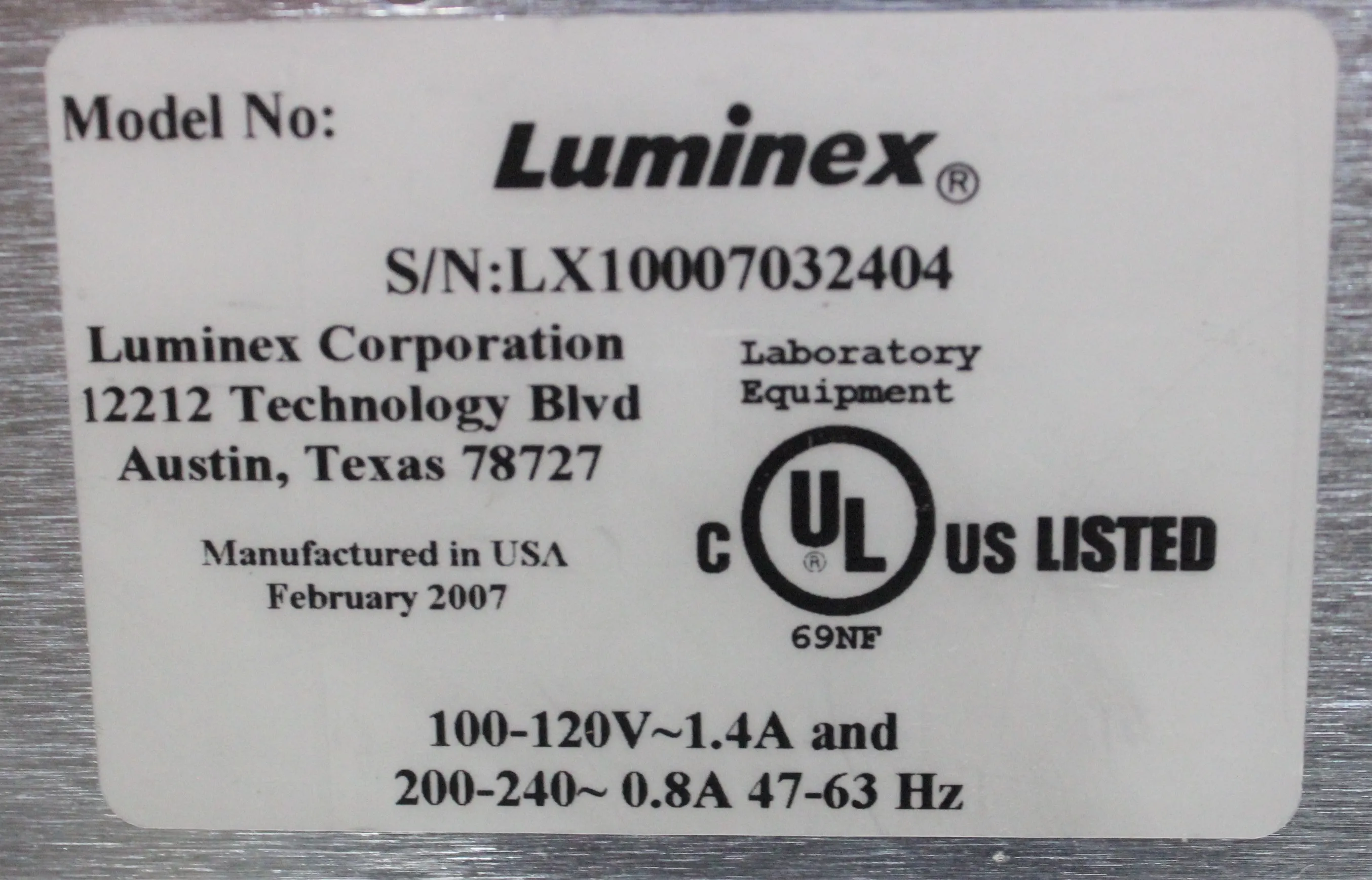 Luminex 200 Cell Analyzer by Luminex