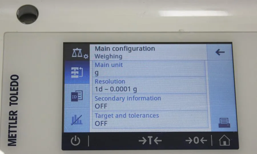 Mettler Toledo ME54T/00 Standard Analytical Balances