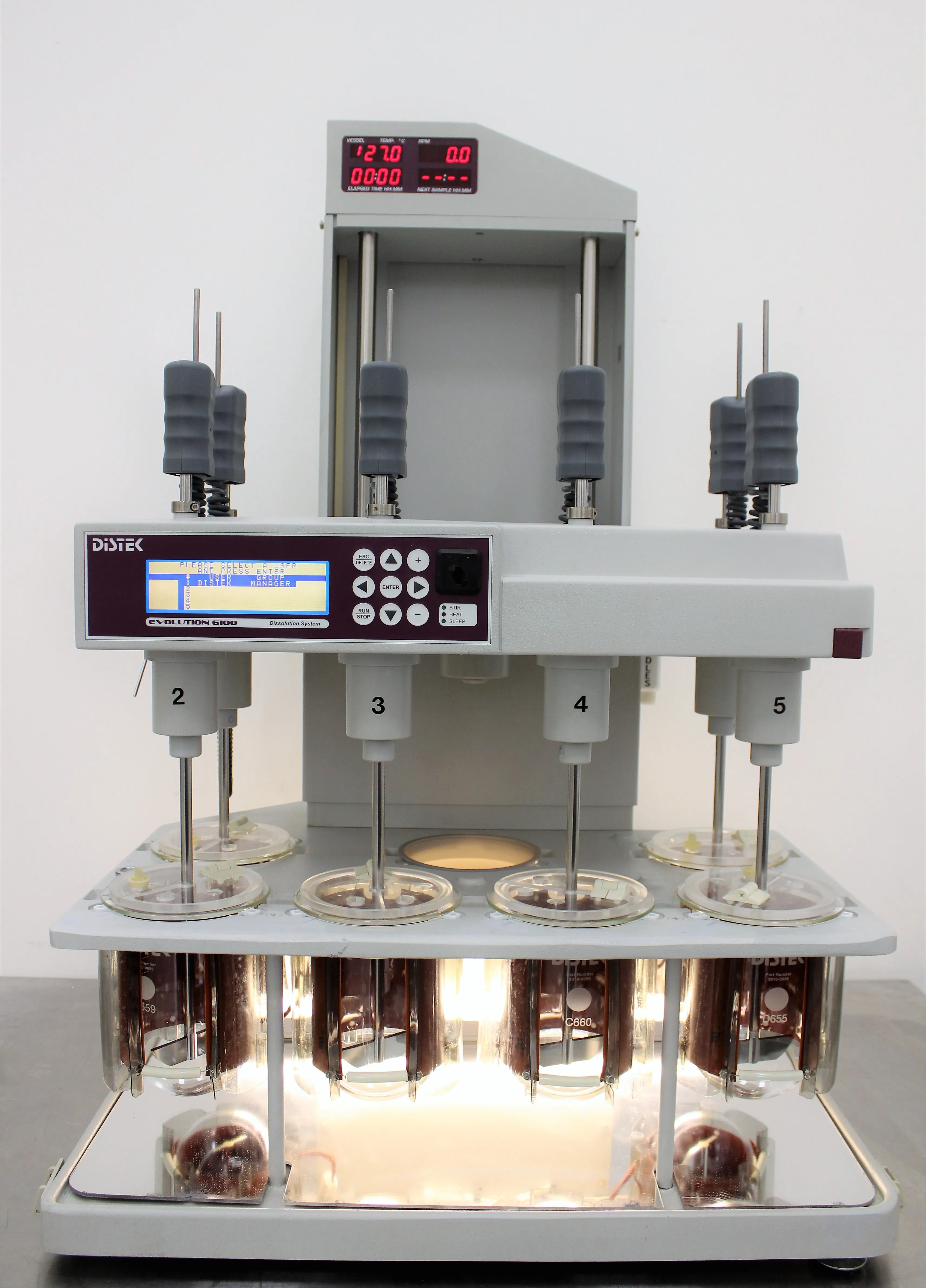 DISTEK Evolution 6100 Bathless Dissolution Test System