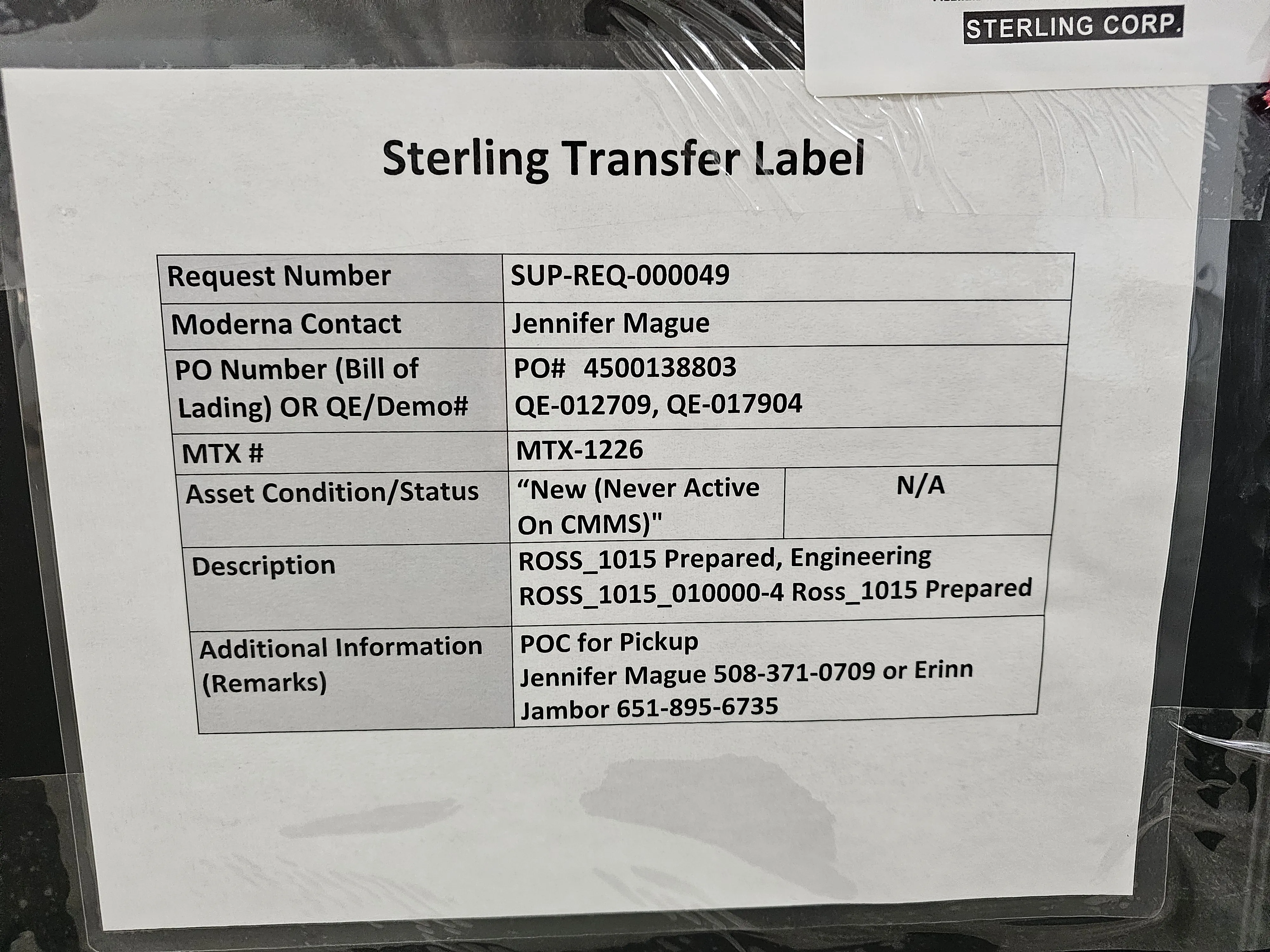 Single Use Support RoSS_1015 Prepared Bio Container - Bioprocessing Equipment