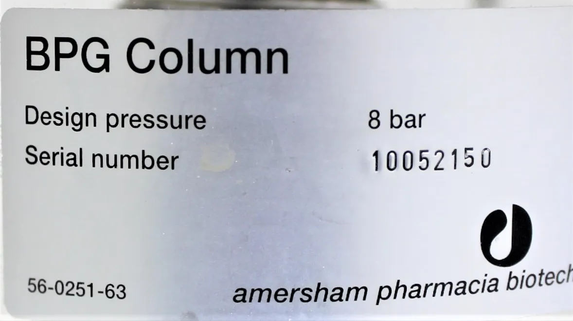 Pharmacia Biotech BPG Column 100/500 3.5L