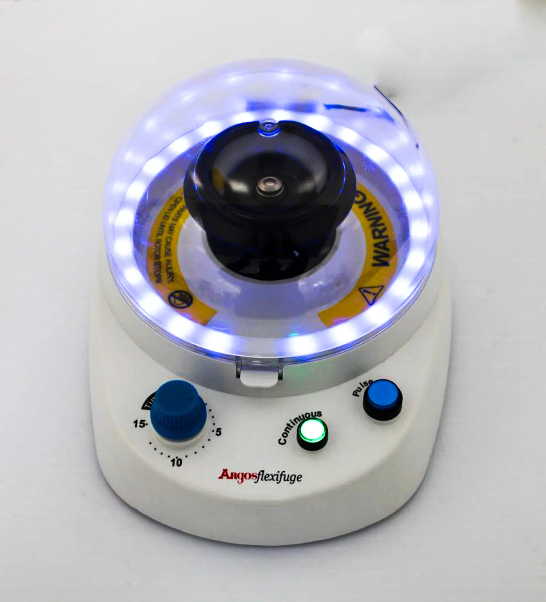 Argos Flexifuge Mini Centrifuge Colorful LED Lights Cat: 1000