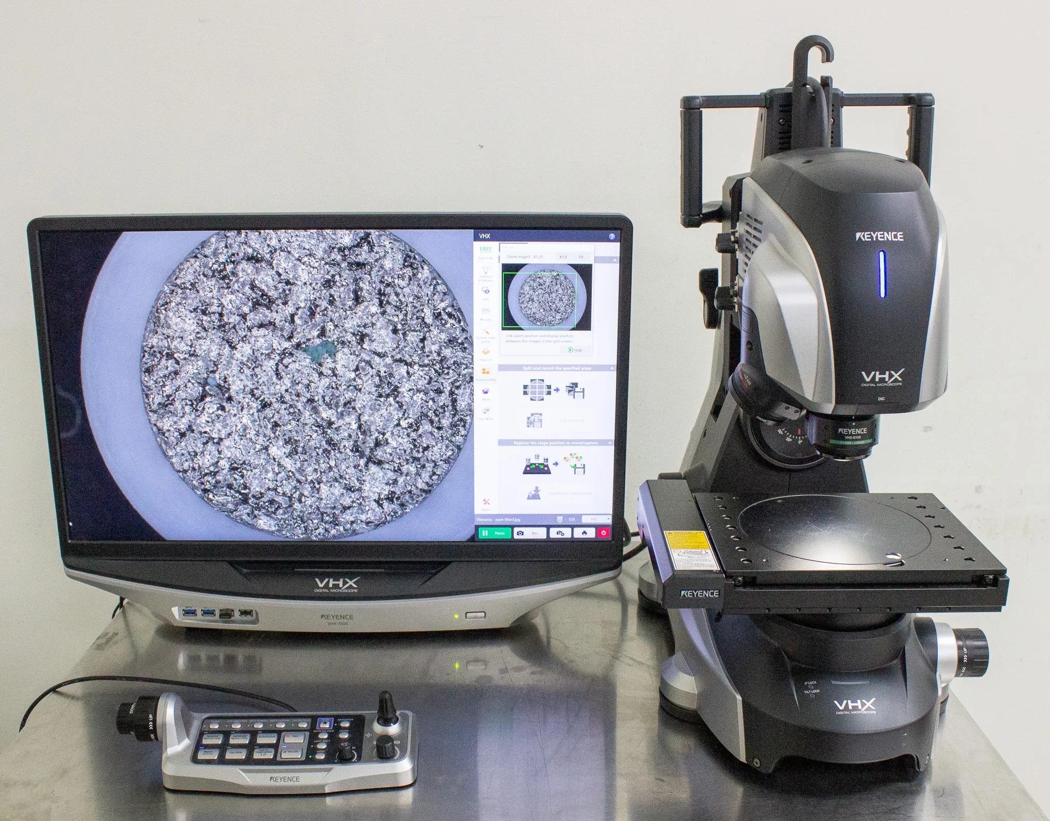 Keyence VHX-S770E 4K Automated Digital Microscope System