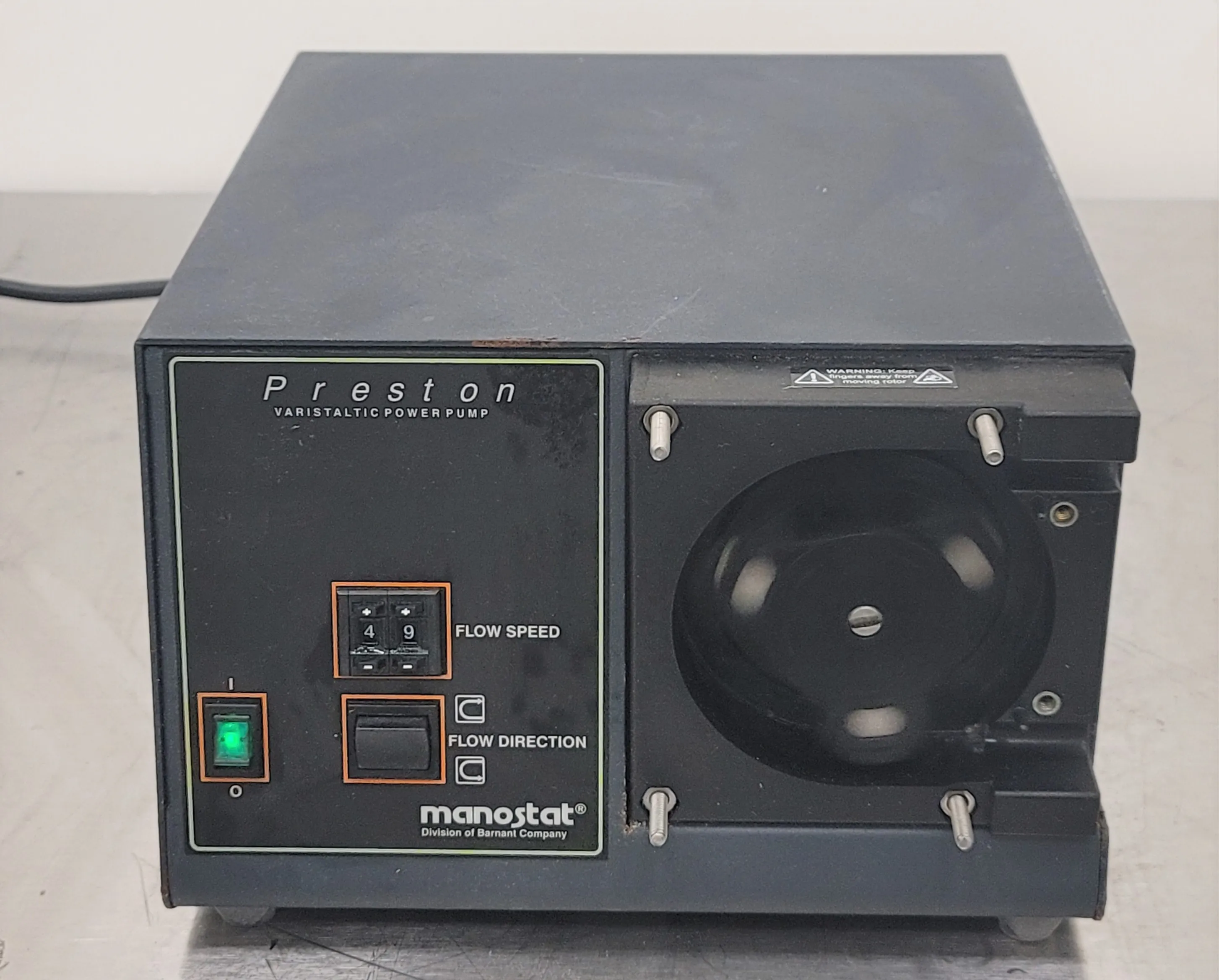 Manostat 72-370-000 Varistaltic Pump with Corning PC 320 Hot Plate Stirrer