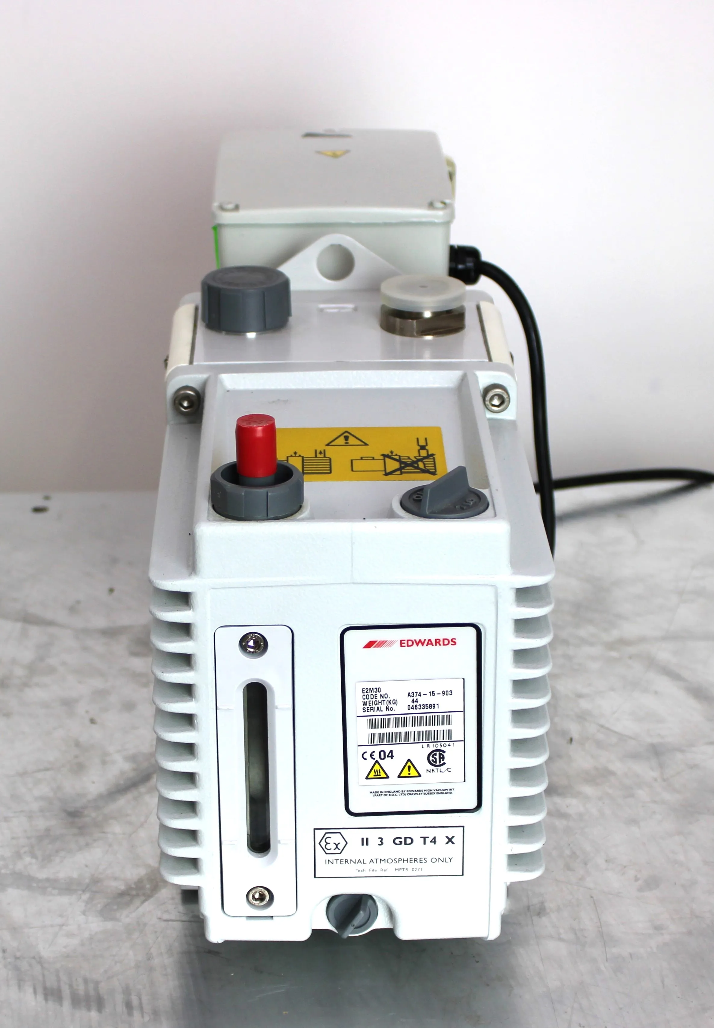 Edwards E2M30 Rotary Vane Vacuum Pump A37415903